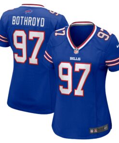 Women's Buffalo Bills Rondell Bothroyd Royal Game Jersey JS5601 nicesnker