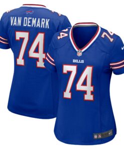 Women's Buffalo Bills Ryan Van Demark Royal Game Player Jersey JS5642 nicesnker