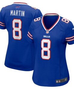 Women's Buffalo Bills Sam Martin Royal Game Player Jersey JS3753 nicesnker