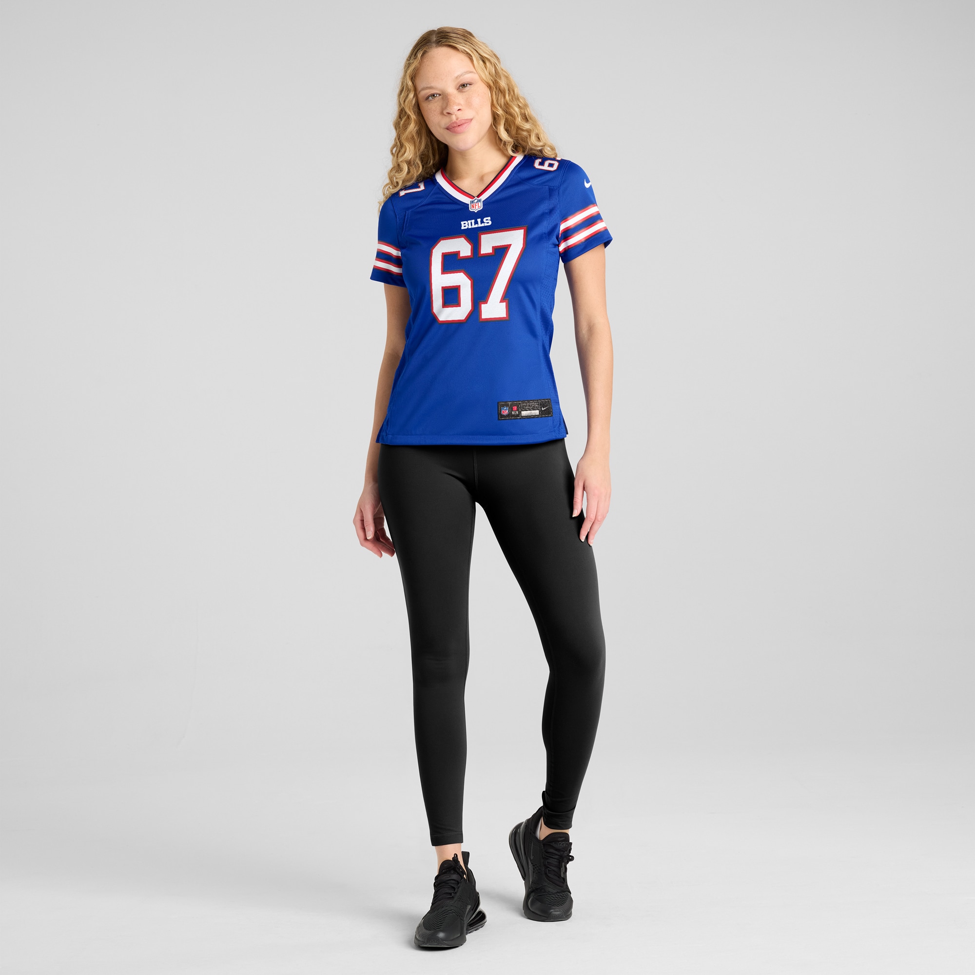 Women's Buffalo Bills Travis Clayton Royal Game Jersey JS8052 nicesnker - Image 4