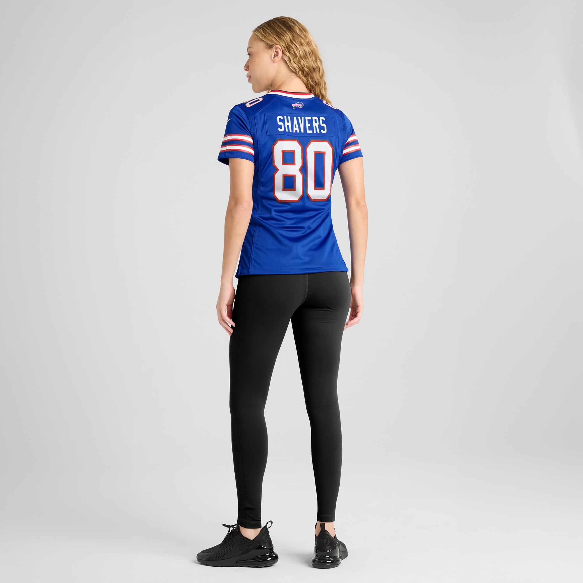 Women's Buffalo Bills Tyrell Shavers Royal Team Game Jersey JS2446 nicesnker - Image 5