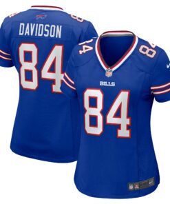 Women's Buffalo Bills Zach Davidson Royal Game Player Jersey JS5394 nicesnker