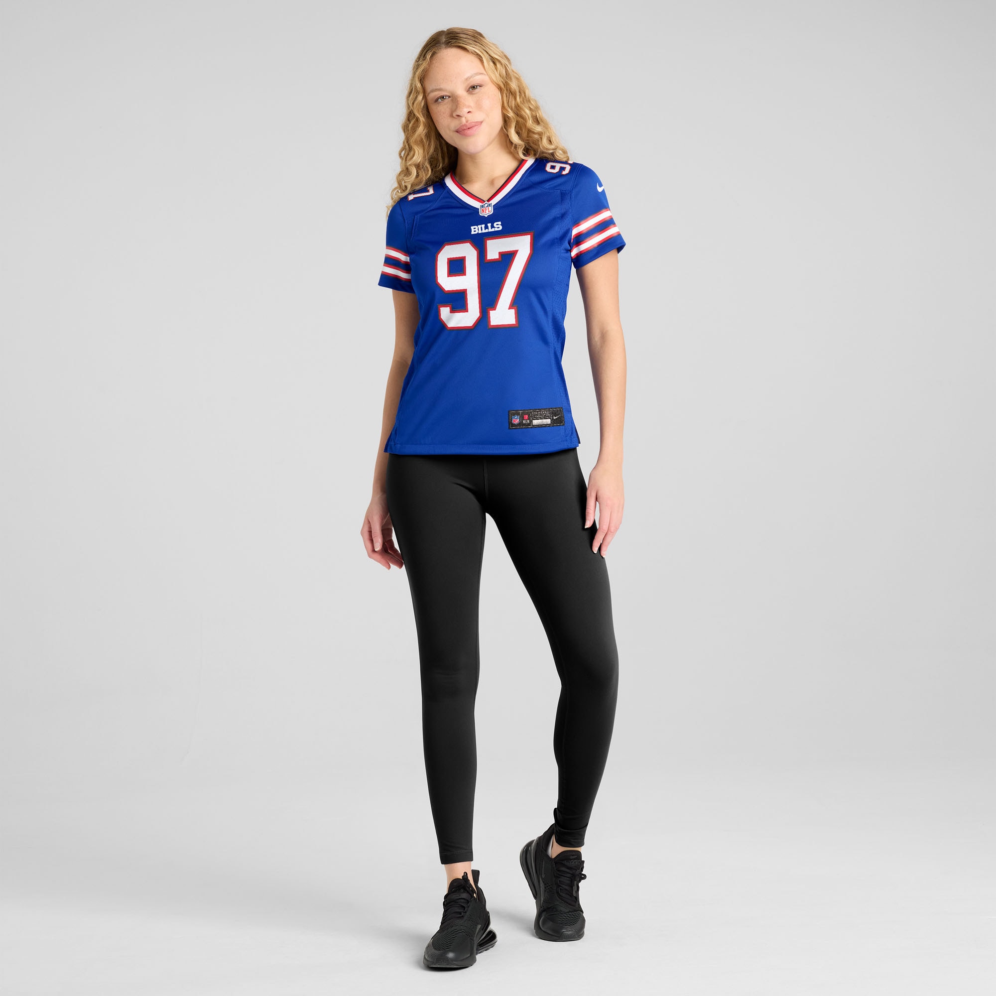 Women's Buffalo Bills Zion Logue Royal Team Game Jersey JS9840 nicesnker - Image 4