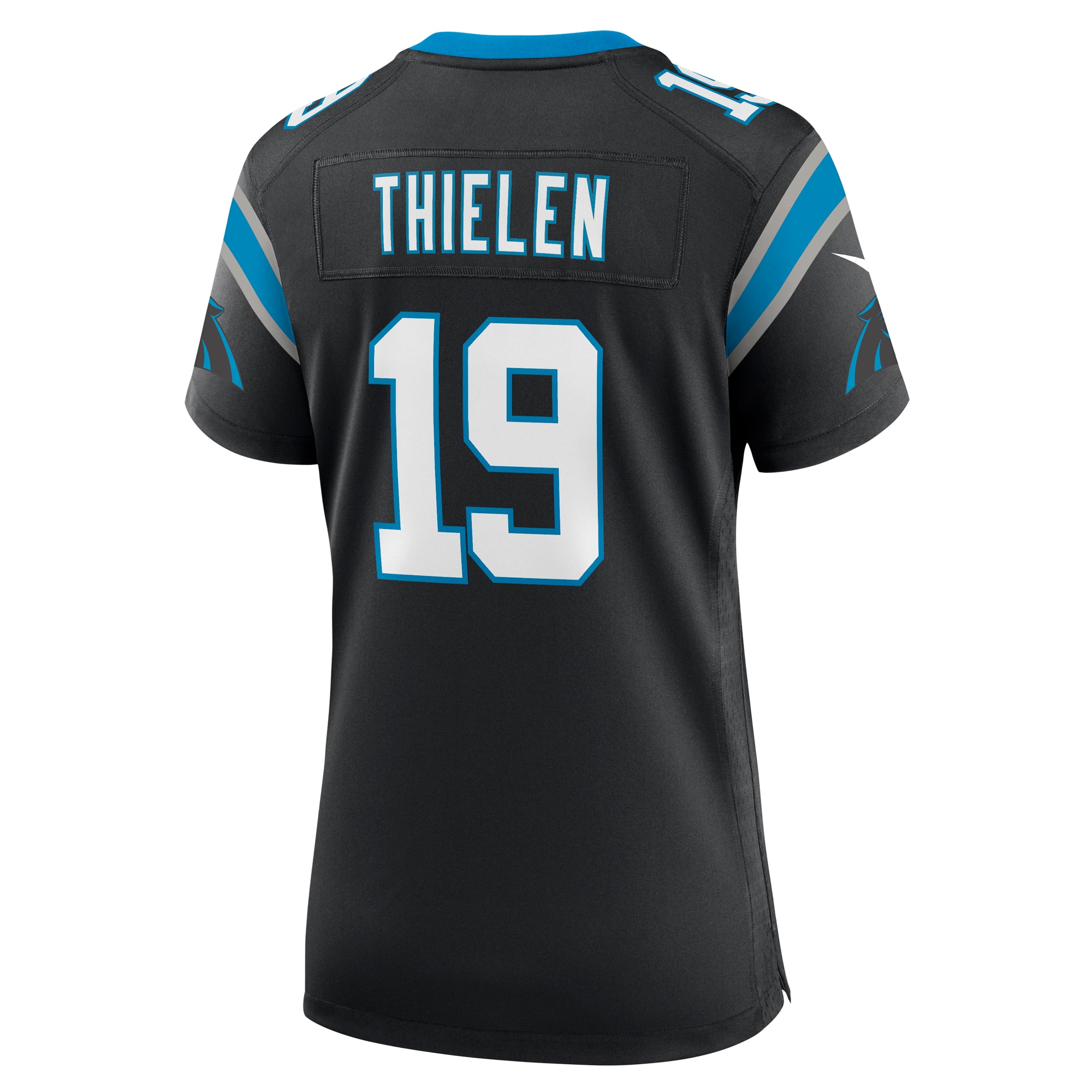 Women's Carolina Panthers Adam Thielen Black Team Game Jersey JS9180 nicesnker - Image 3