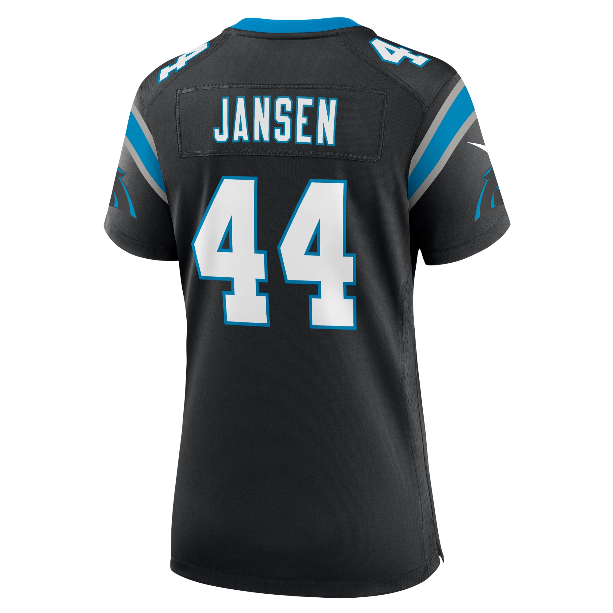Women's Carolina Panthers J.J. Jansen Black Team Game Jersey JS7287 nicesnker - Image 3