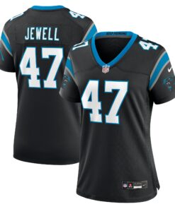 Women's Carolina Panthers Josey Jewell Black Game Jersey JS3049 nicesnker