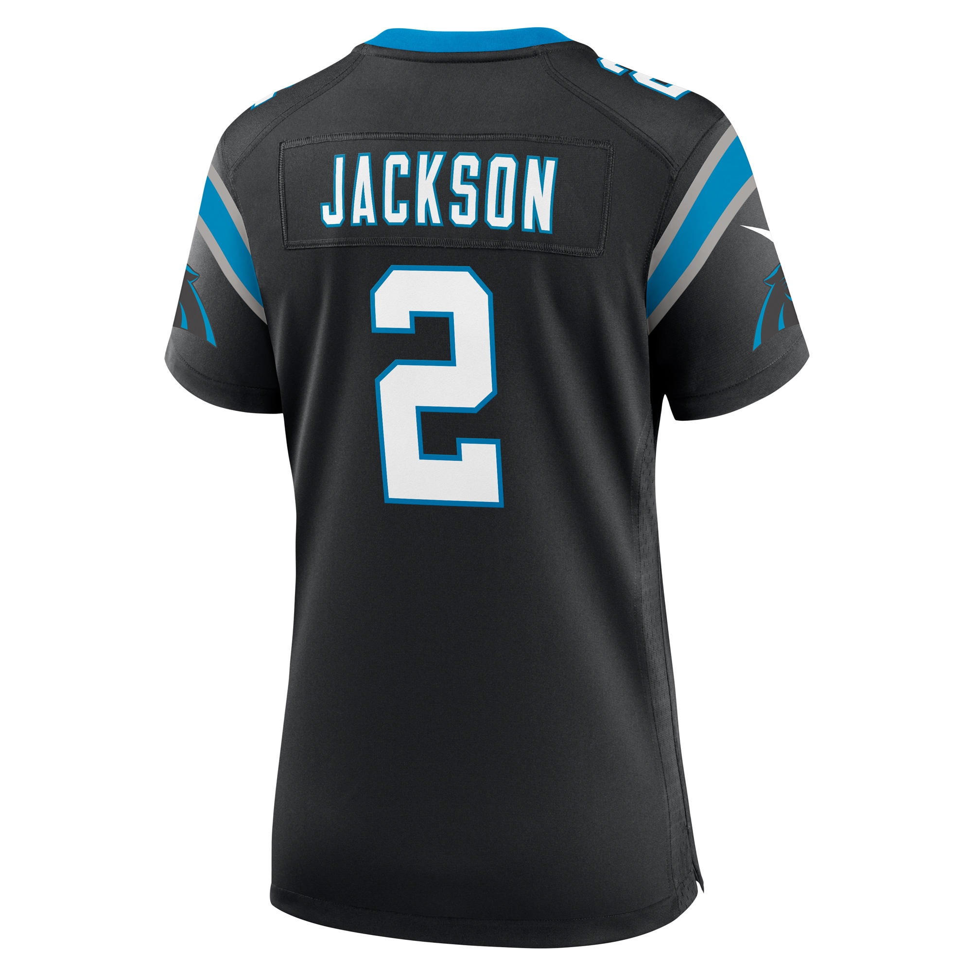Women's Carolina Panthers Mike Jackson Black Game Jersey JS5777 nicesnker - Image 3