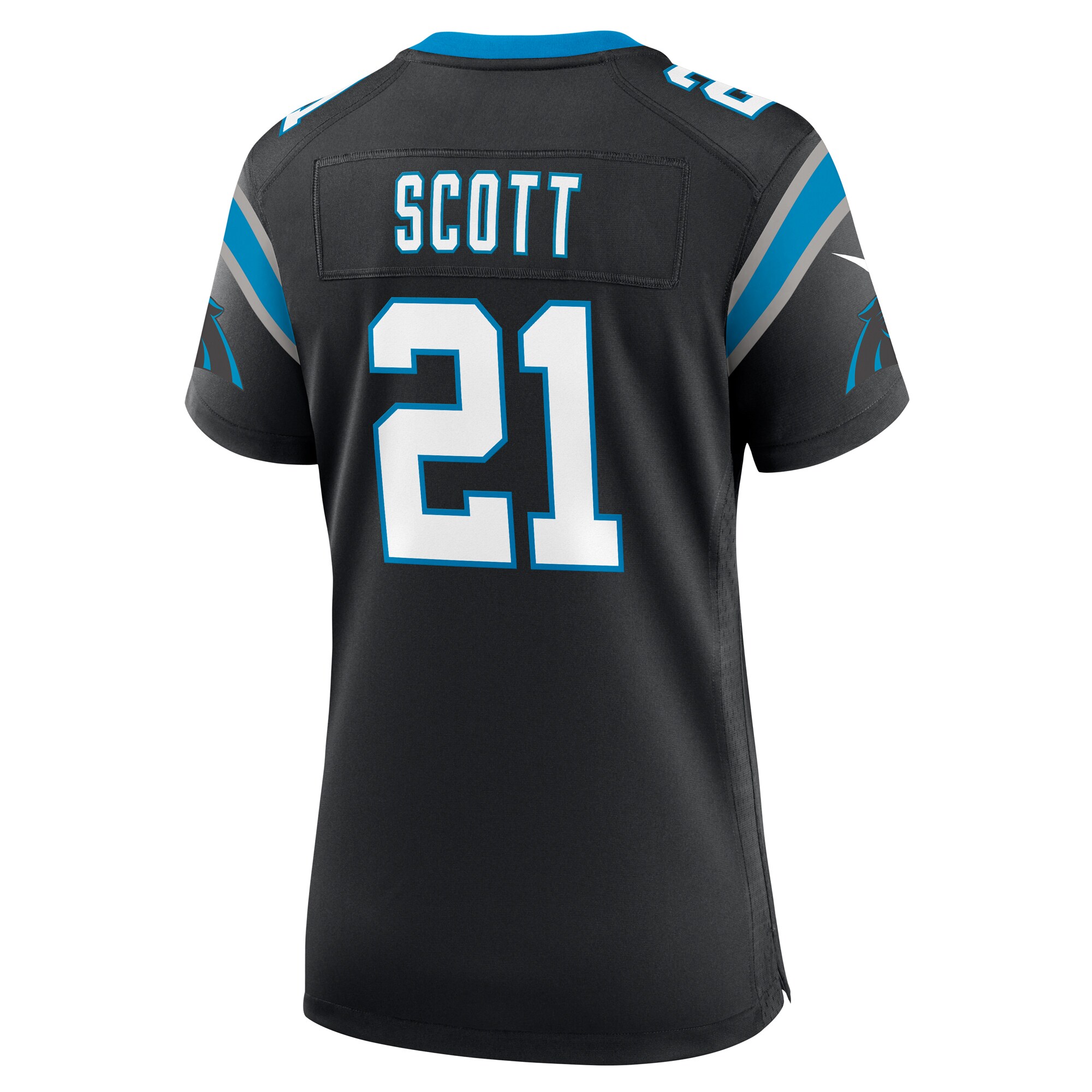 Women's Carolina Panthers Nick Scott Black Game Jersey JS2597 nicesnker - Image 3