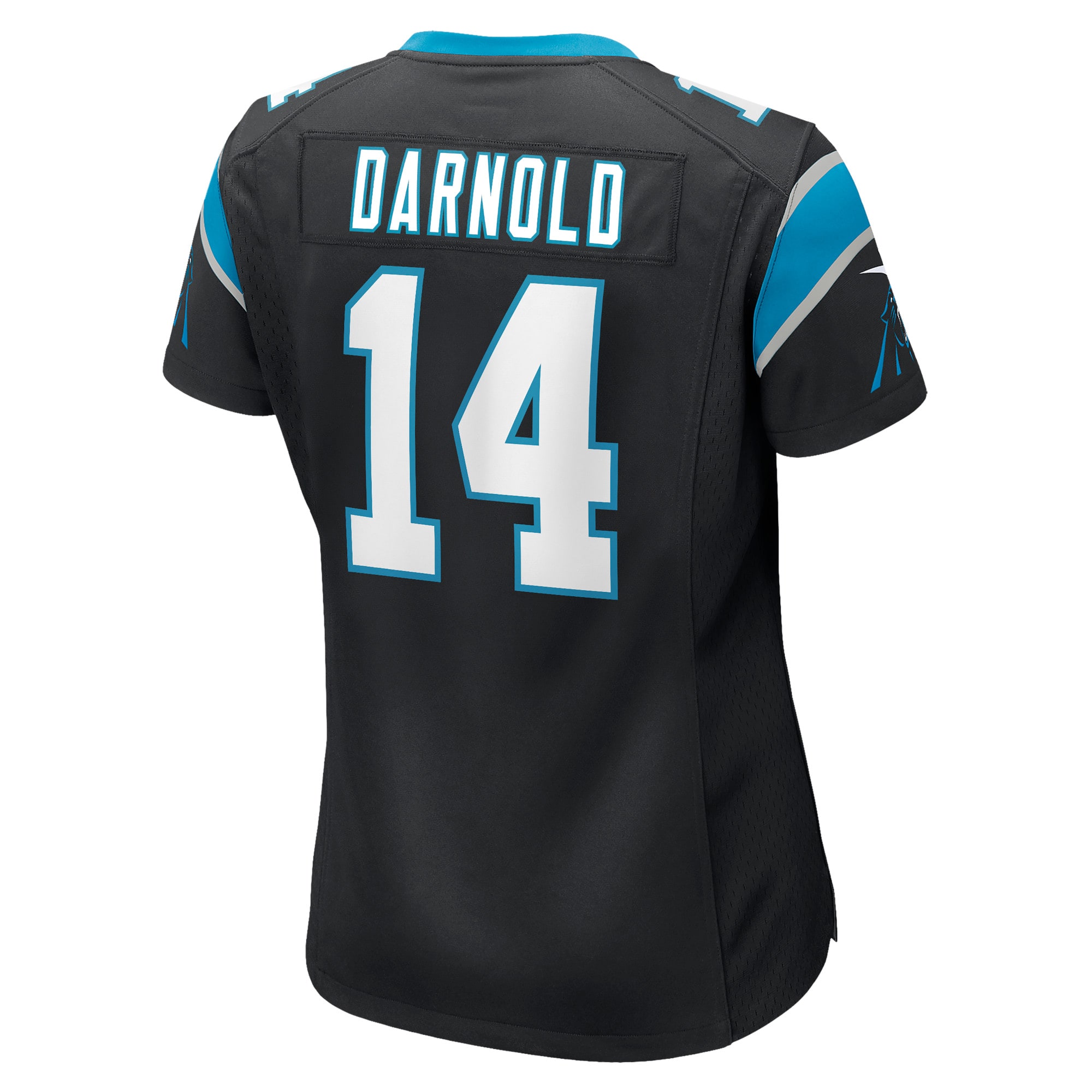 Women's Carolina Panthers Sam Darnold Black Game Jersey JS9299 nicesnker - Image 3