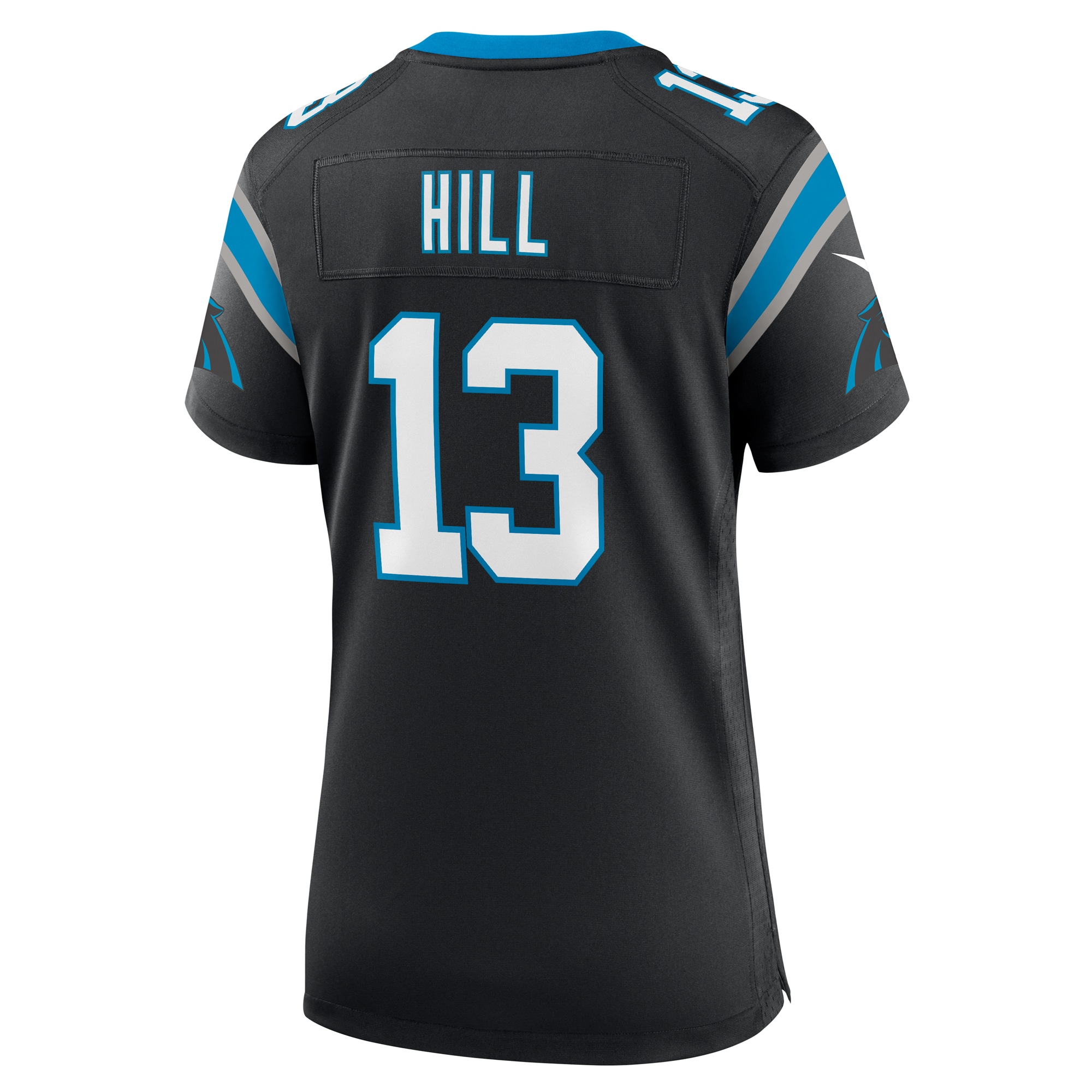 Women's Carolina Panthers Troy Hill Black Team Game Jersey JS6152 nicesnker - Image 3