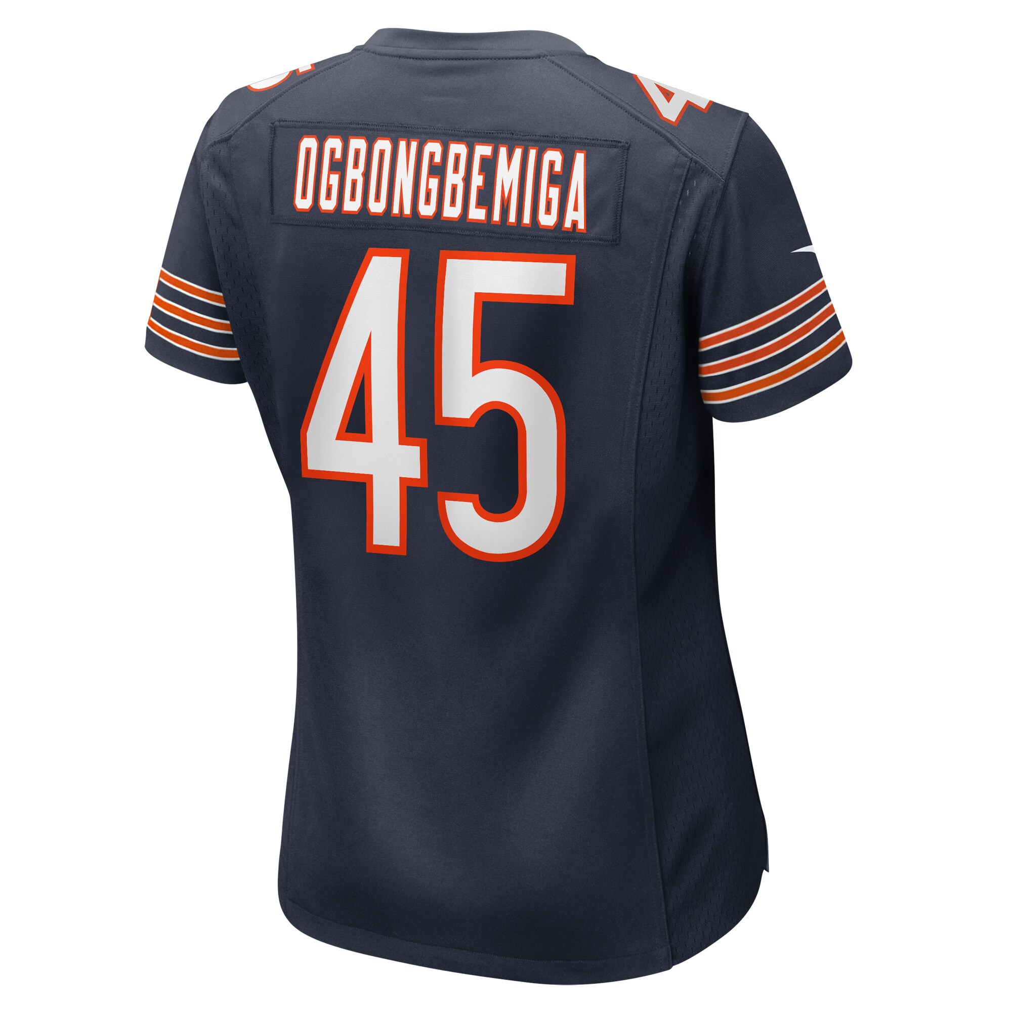 Women's Chicago Bears Amen Ogbongbemiga Navy Game Jersey JS7881 nicesnker - Image 3