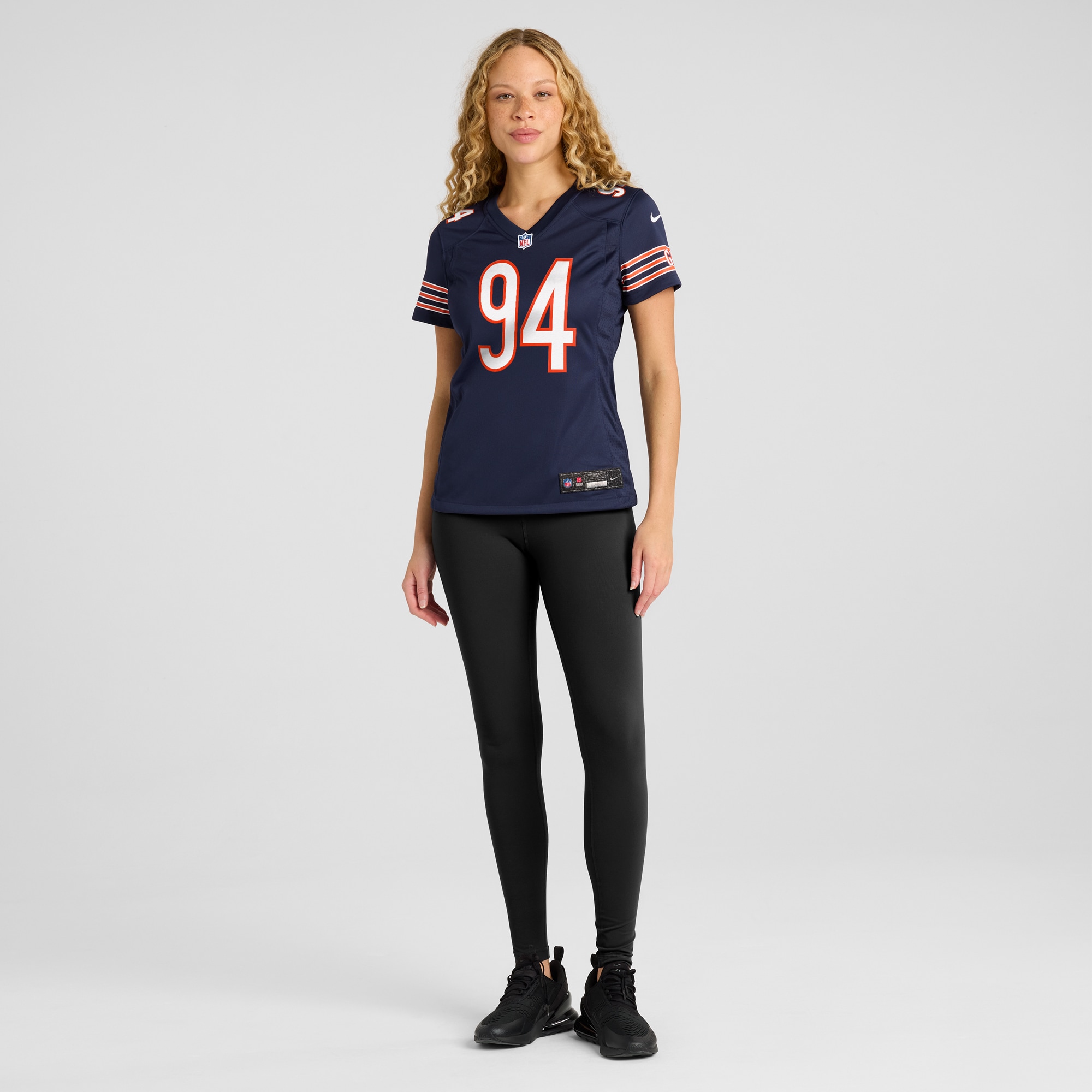 Women's Chicago Bears Austin Booker Navy Game Jersey JS1891 nicesnker - Image 4