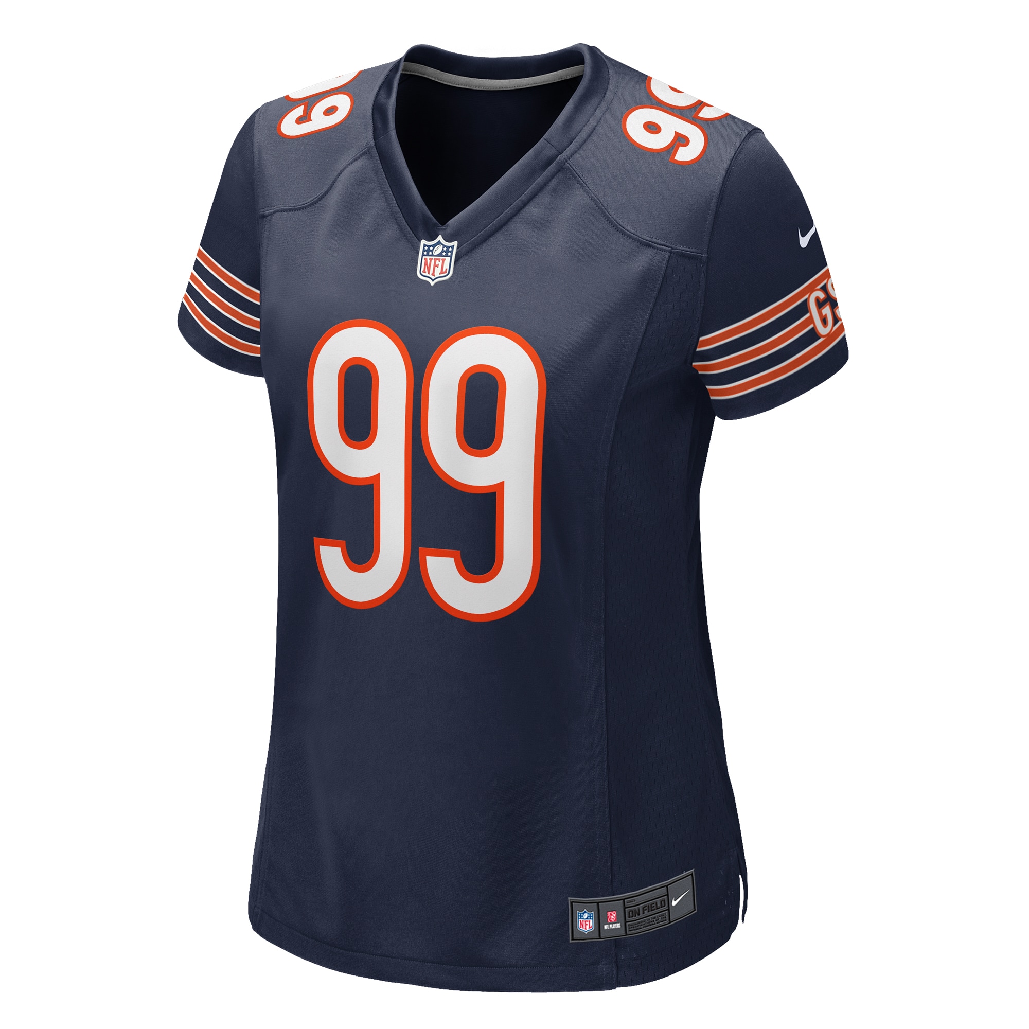 Women's Chicago Bears Gervon Dexter Sr. Navy Game Jersey JS6772 nicesnker - Image 2