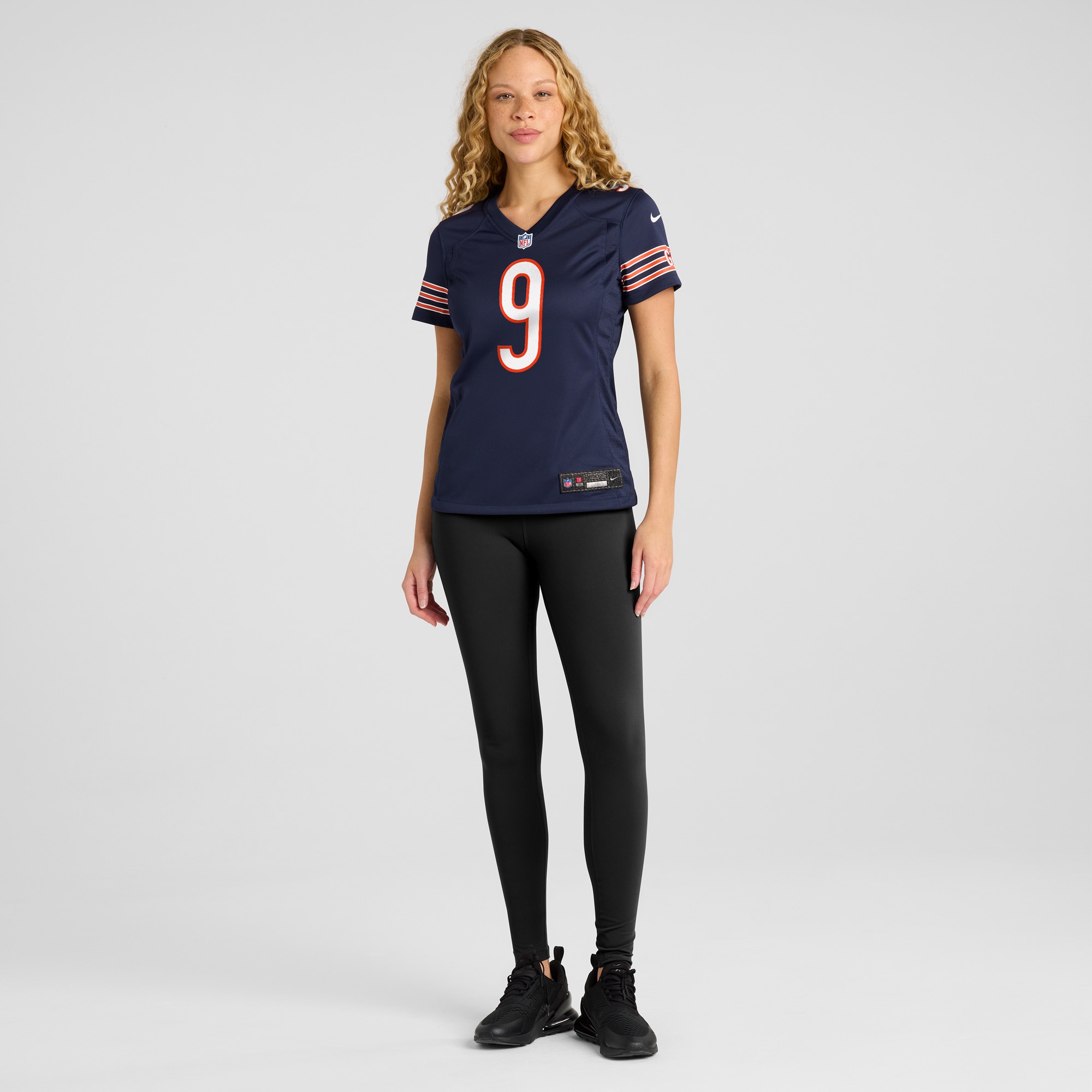 Women's Chicago Bears Jaquan Brisker Navy Game Player Jersey JS4664 nicesnker - Image 4