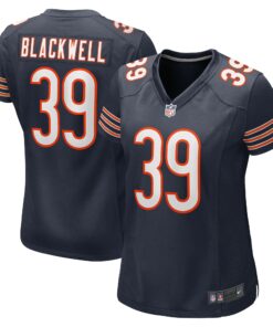 Women's Chicago Bears Josh Blackwell Navy Game Player Jersey JS9536 nicesnker