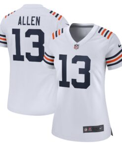 Women's Chicago Bears Keenan Allen White Alternate Game Jersey JS2450 nicesnker