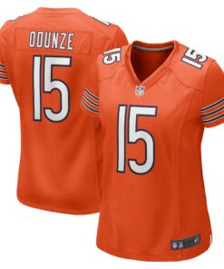 Women's Chicago Bears Rome Odunze Orange Alternate Game Jersey JS5124 nicesnker