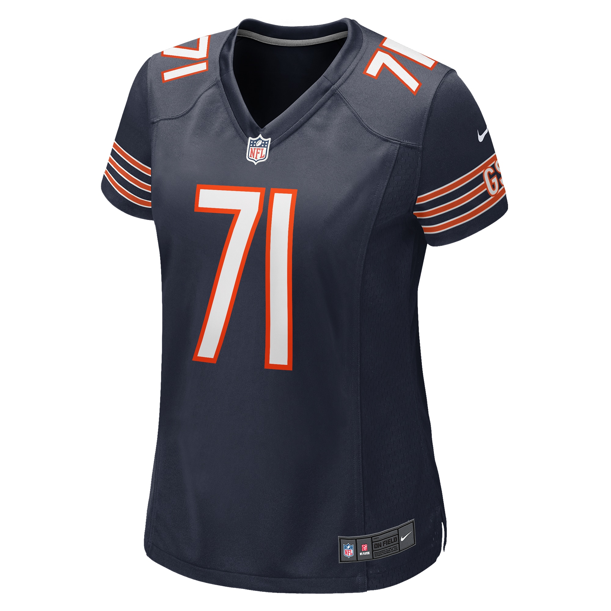 Women's Chicago Bears Ryan Bates Navy Game Jersey JS3002 nicesnker - Image 2