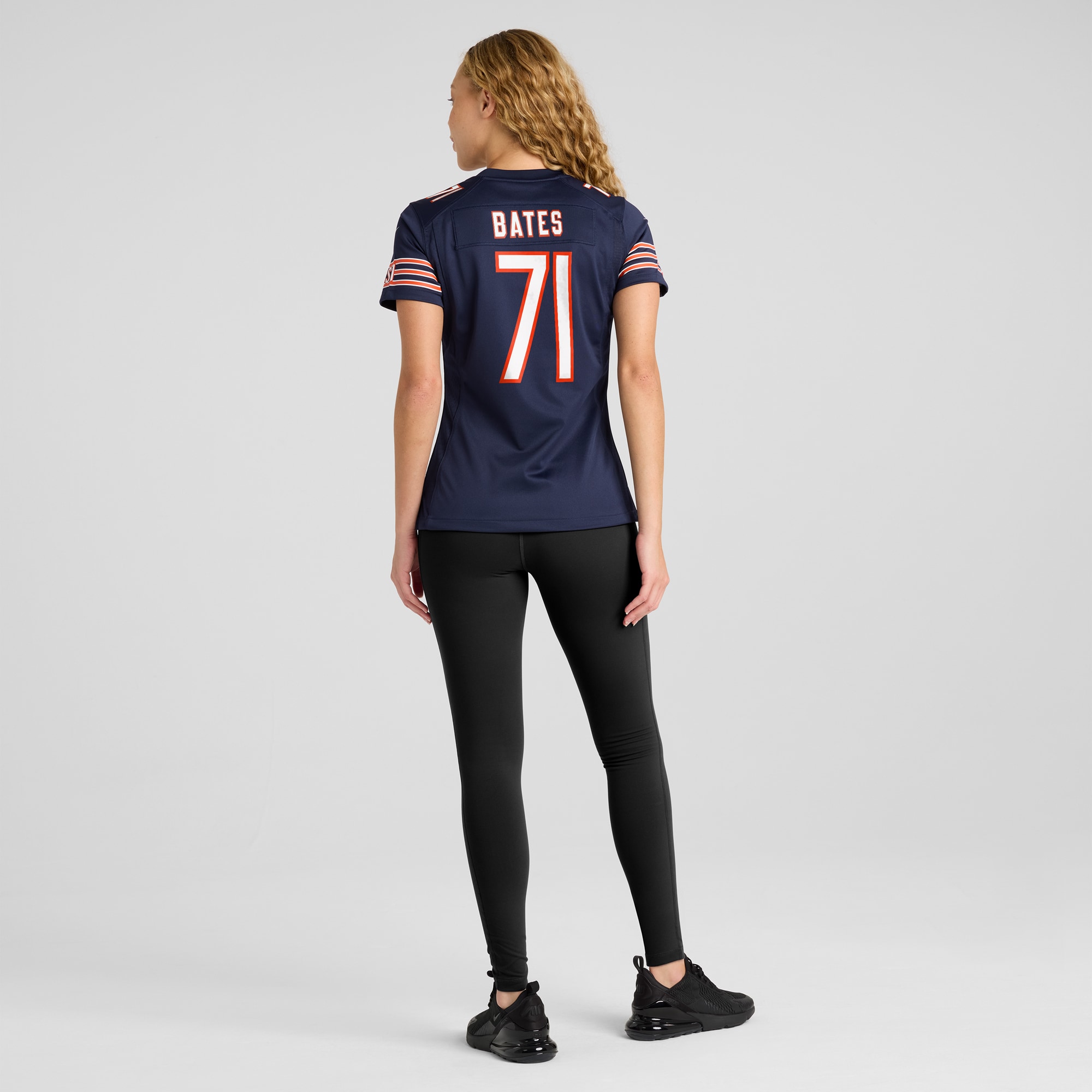 Women's Chicago Bears Ryan Bates Navy Game Jersey JS3002 nicesnker - Image 5