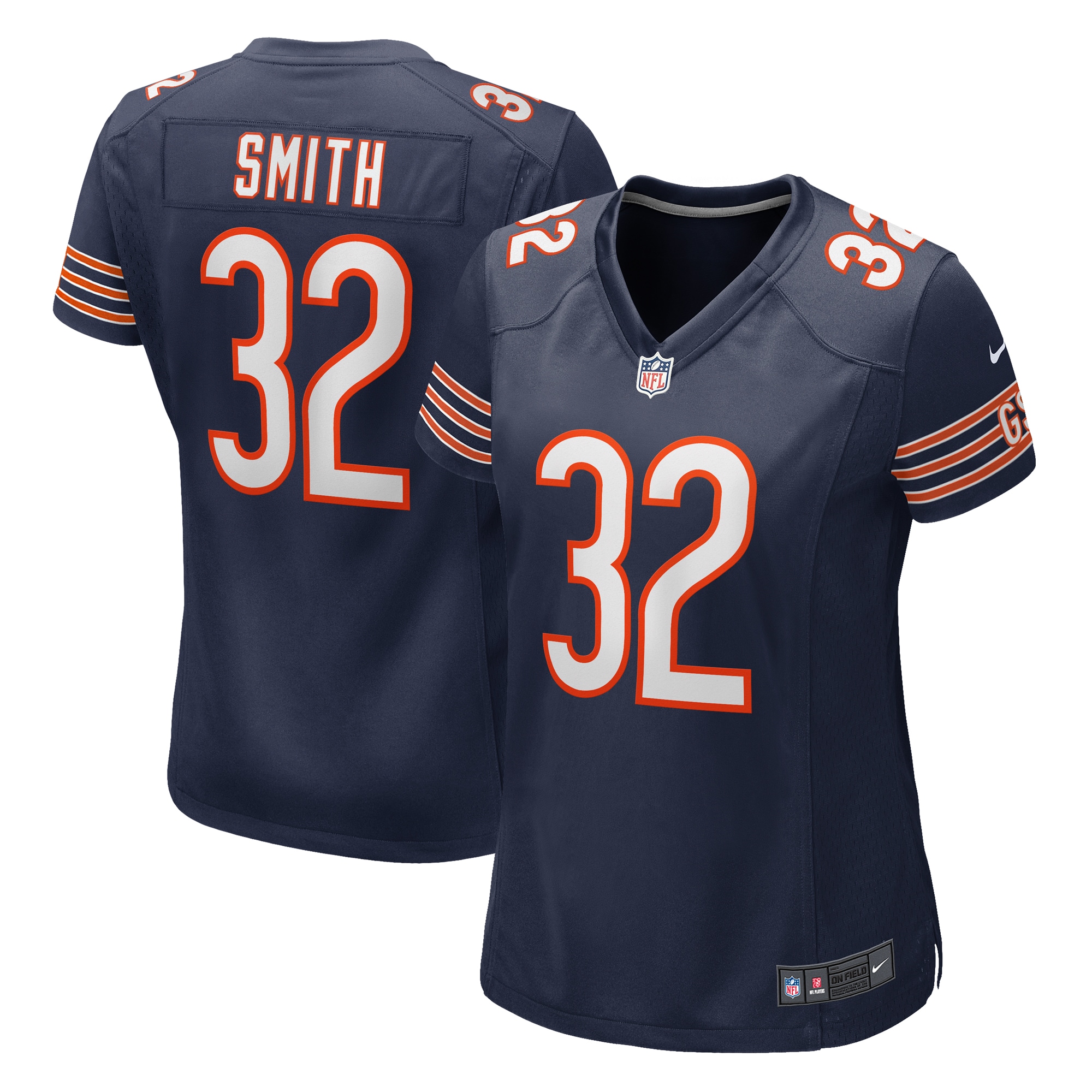 Women's Chicago Bears Terell Smith Navy Game Jersey JS4084 nicesnker