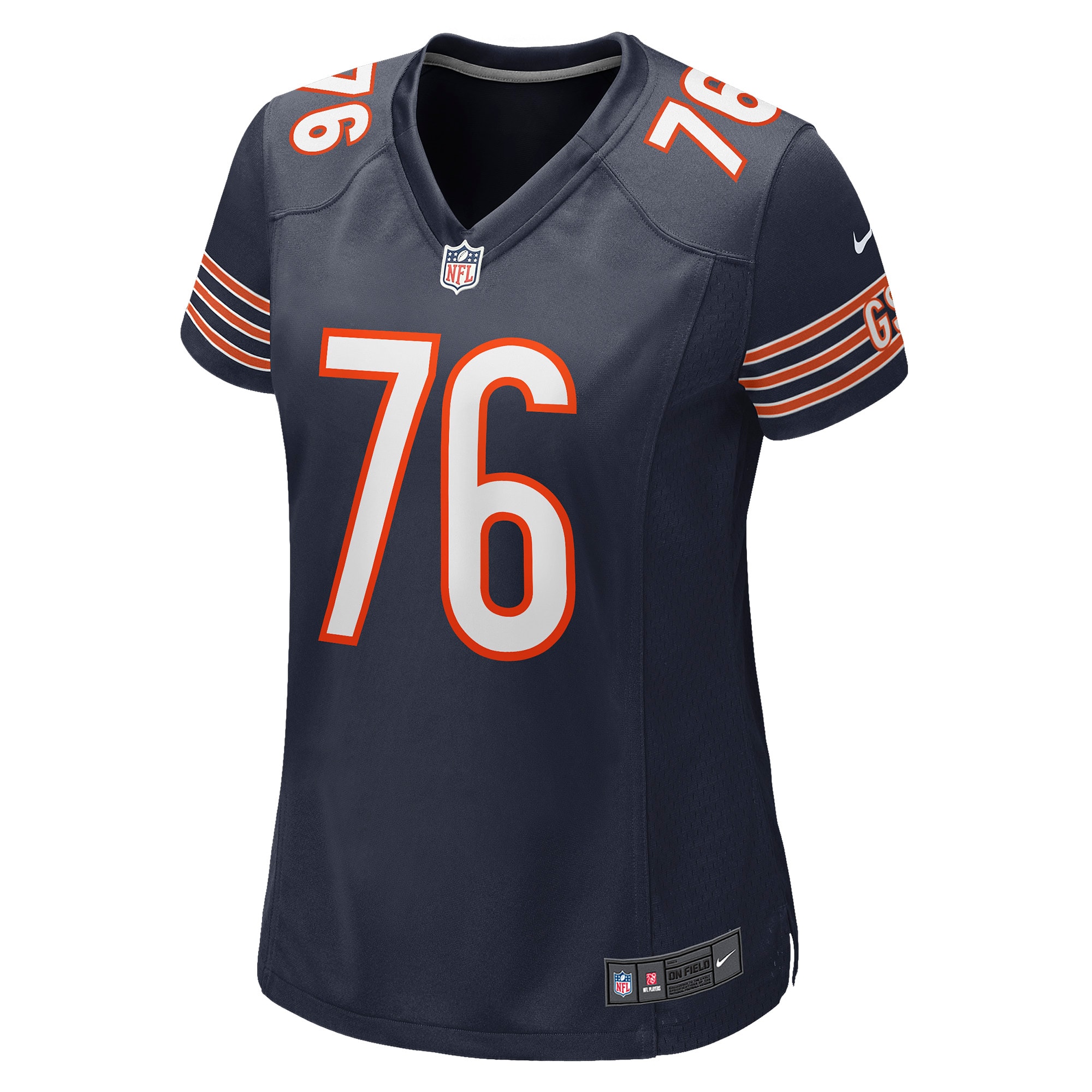 Women's Chicago Bears Teven Jenkins Navy Game Jersey JS2692 nicesnker - Image 2