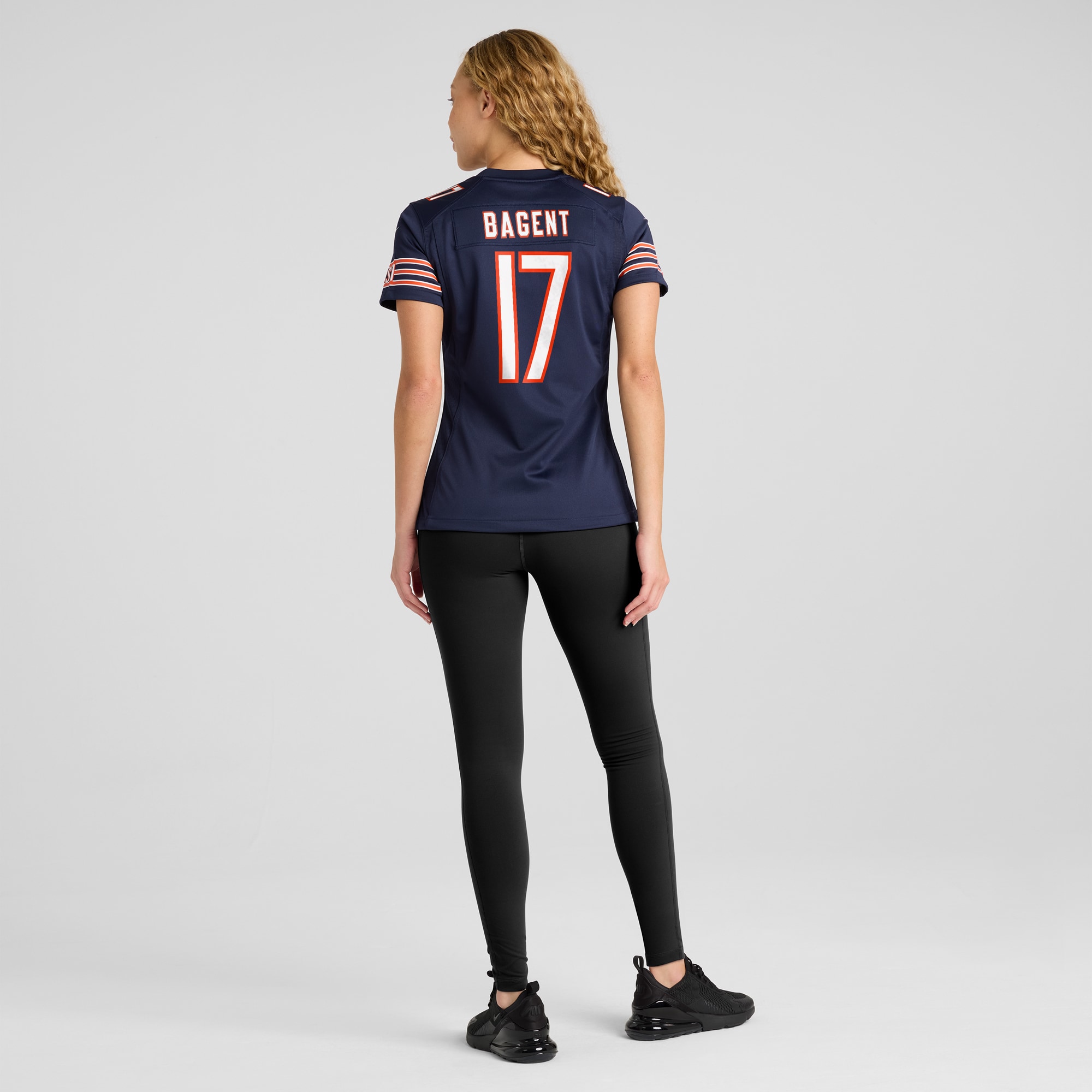 Women's Chicago Bears Tyson Bagent Navy Game Jersey JS1881 nicesnker - Image 5