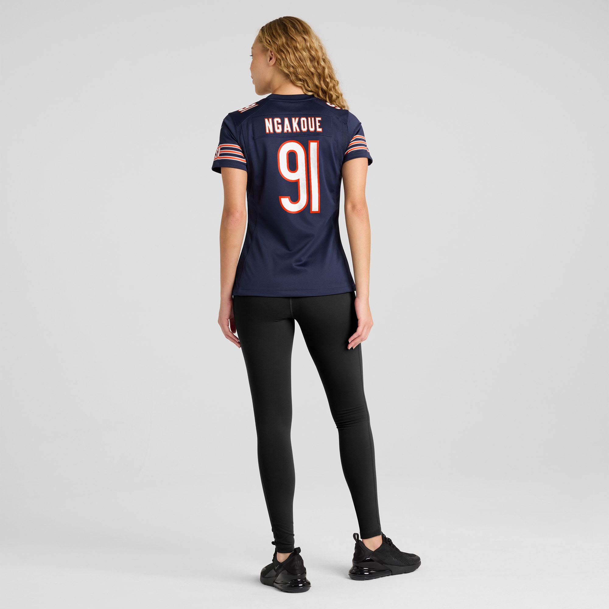 Women's Chicago Bears Yannick Ngakoue Navy Team Game Jersey JS6079 nicesnker - Image 5