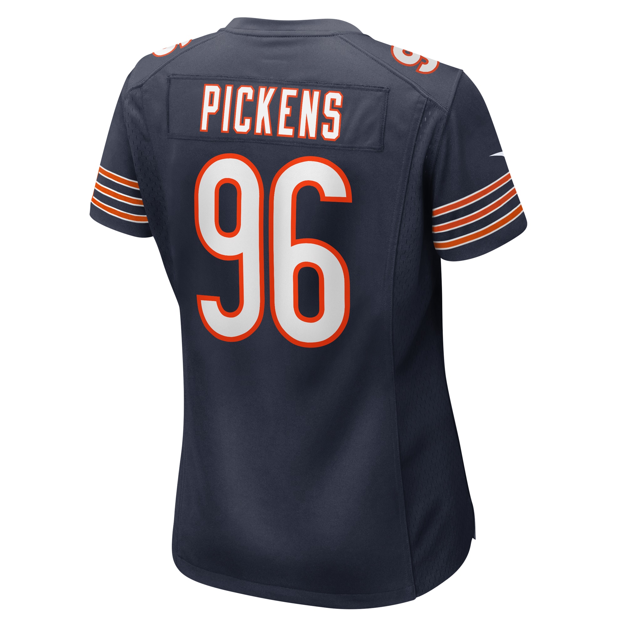 Women's Chicago Bears Zacch Pickens Navy Team Game Jersey JS5533 nicesnker - Image 3