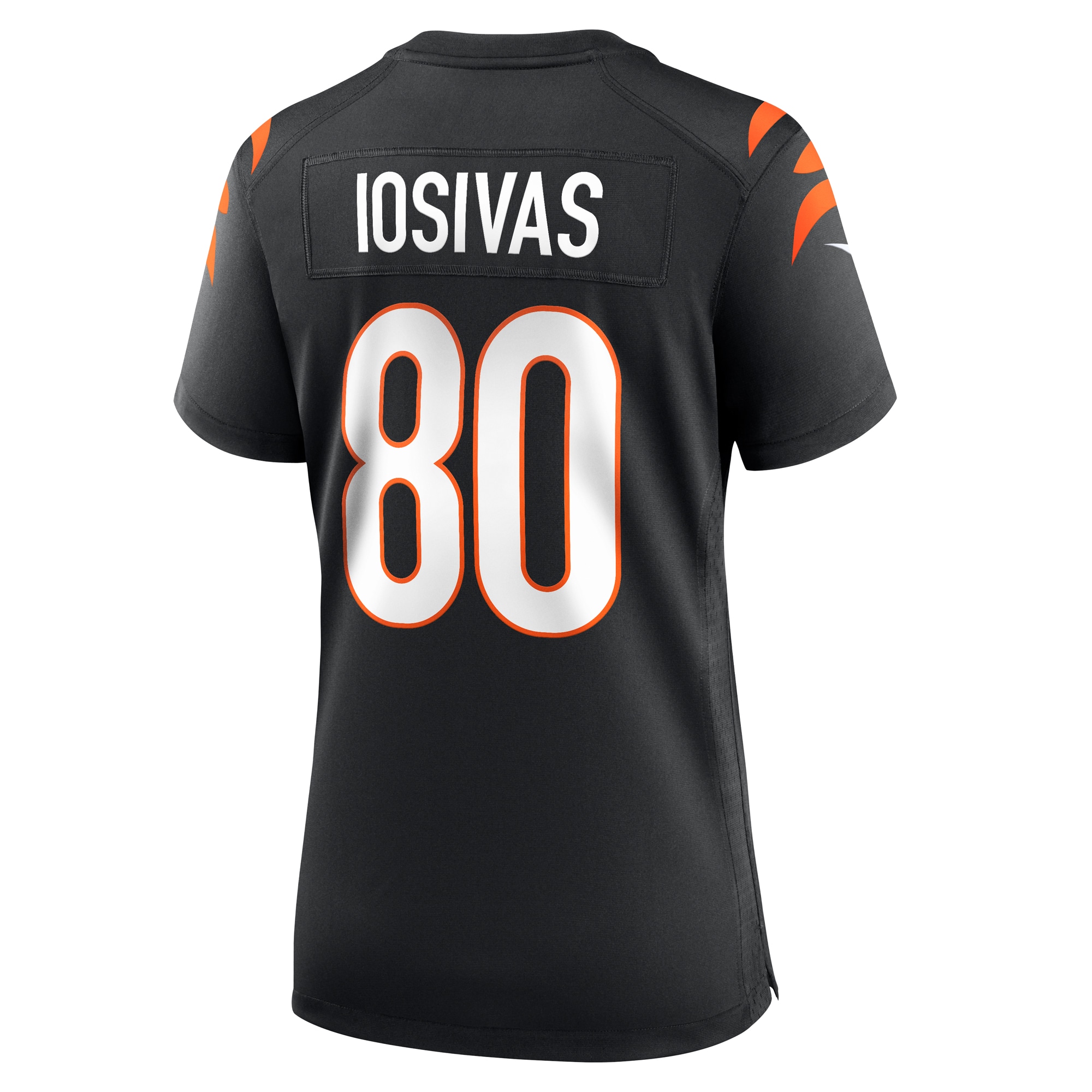 Women's Cincinnati Bengals Andrei Iosivas Black Team Game Jersey JS6984 nicesnker - Image 3