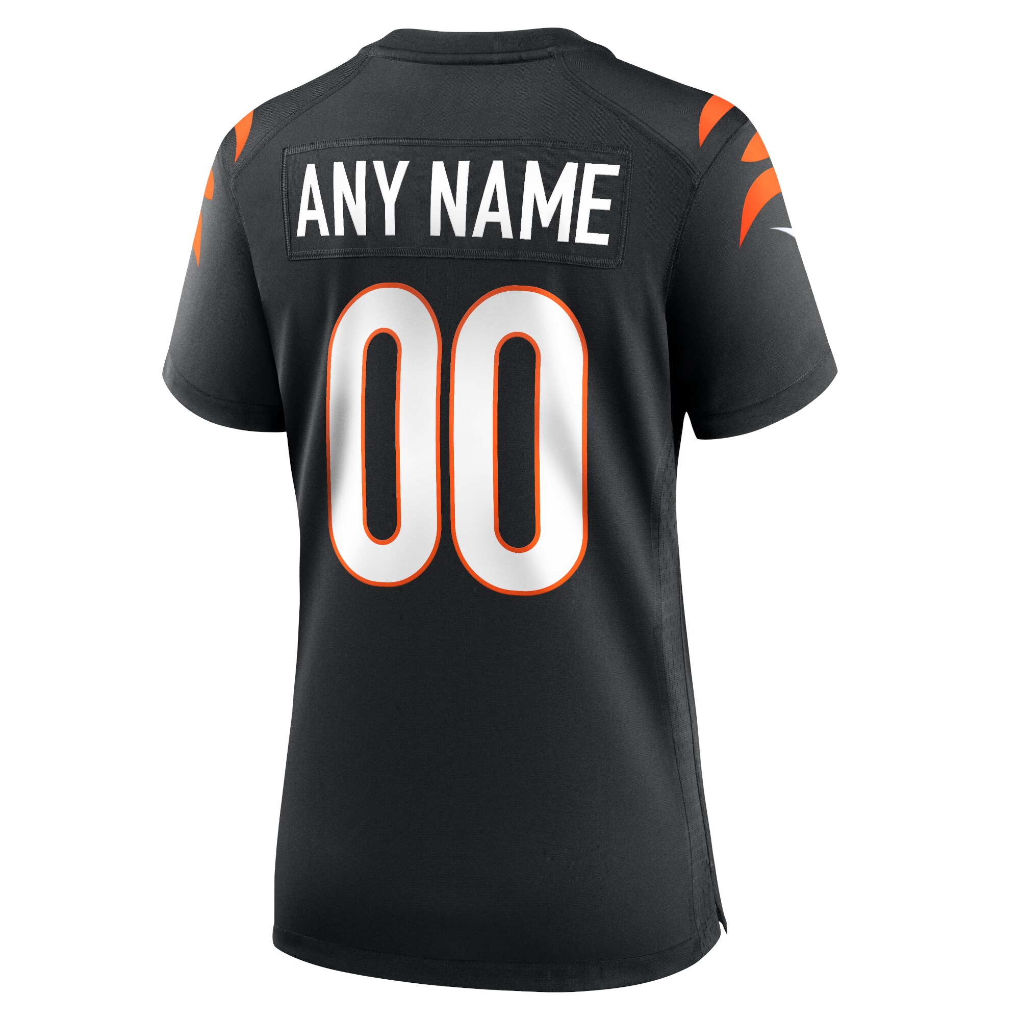 Women's Cincinnati Bengals Black Game Custom Jersey JS4900 nicesnker - Image 3