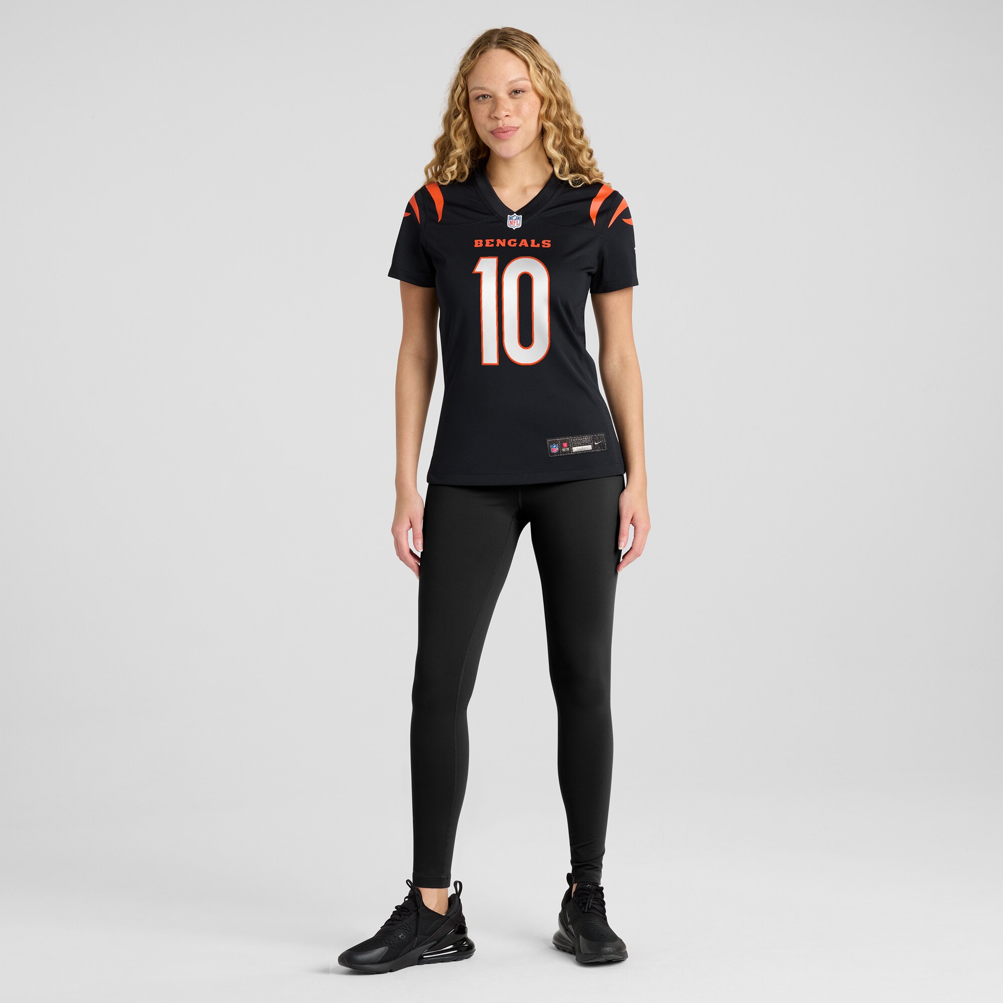 Women's Cincinnati Bengals Brad Robbins Black Team Game Jersey JS4313 nicesnker - Image 4