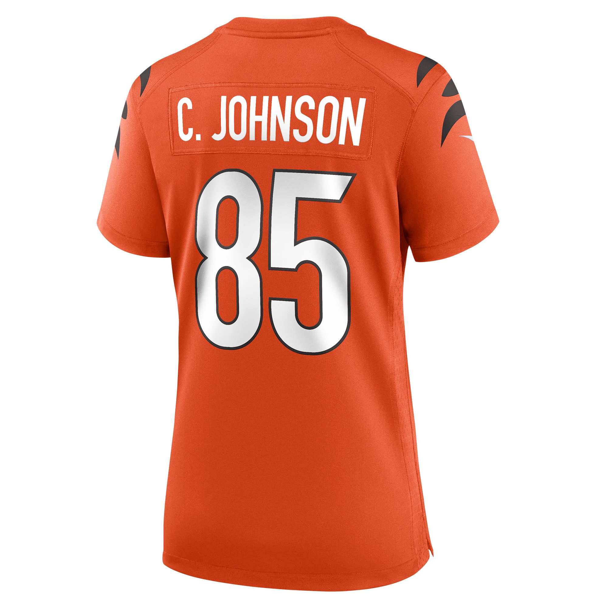 Women's Cincinnati Bengals Chad Johnson Orange Retired Game Jersey JS4311 nicesnker - Image 3