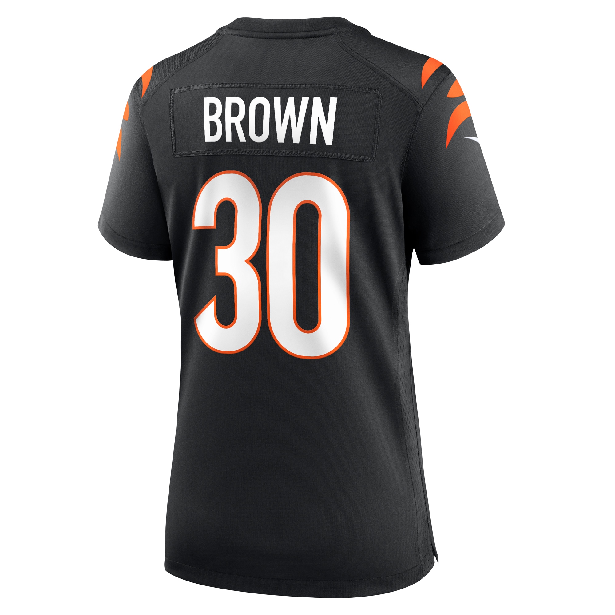 Women's Cincinnati Bengals Chase Brown Black Team Game Jersey JS8748 nicesnker - Image 3
