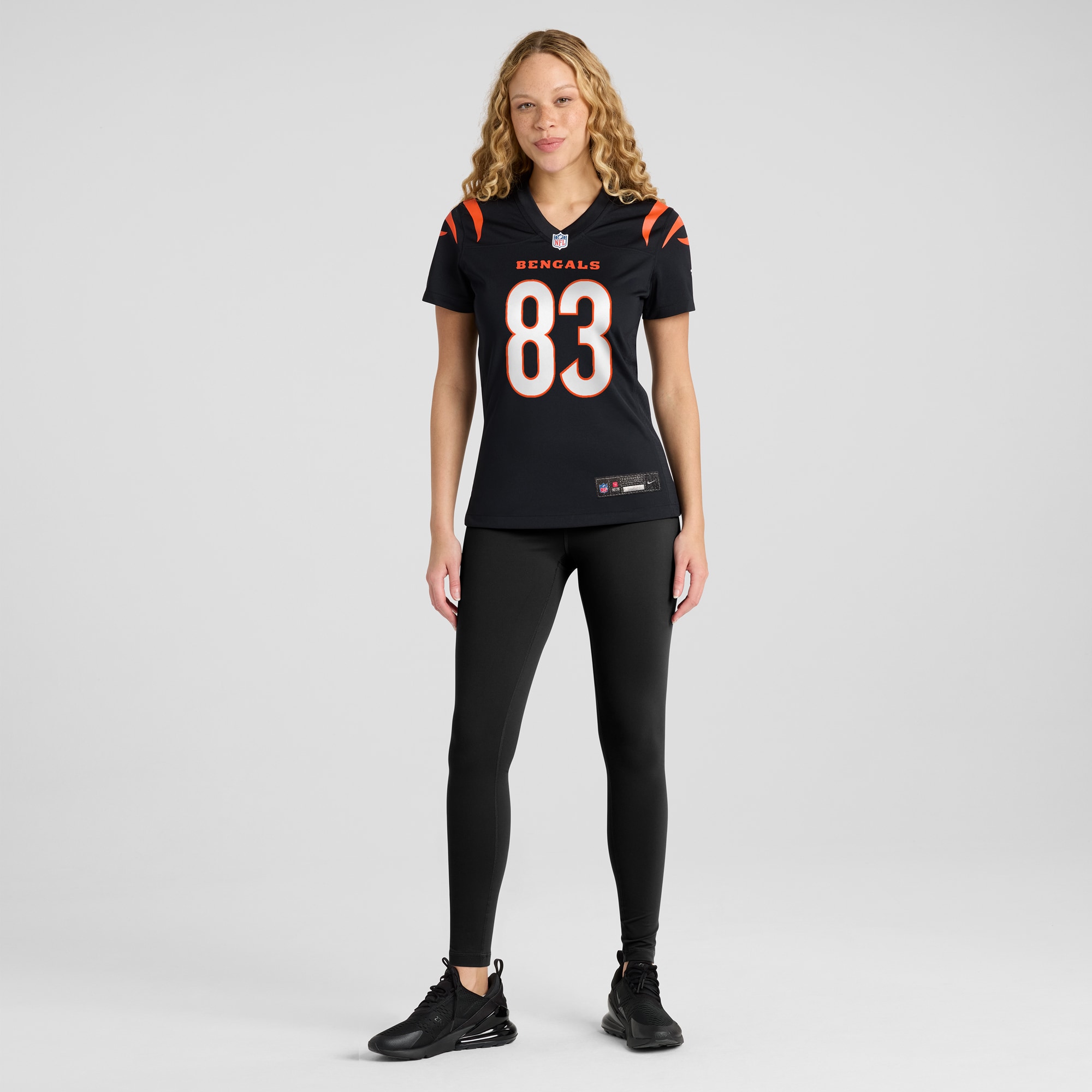 Women's Cincinnati Bengals Erick All Jr. Black Team Game Jersey JS5075 nicesnker - Image 4