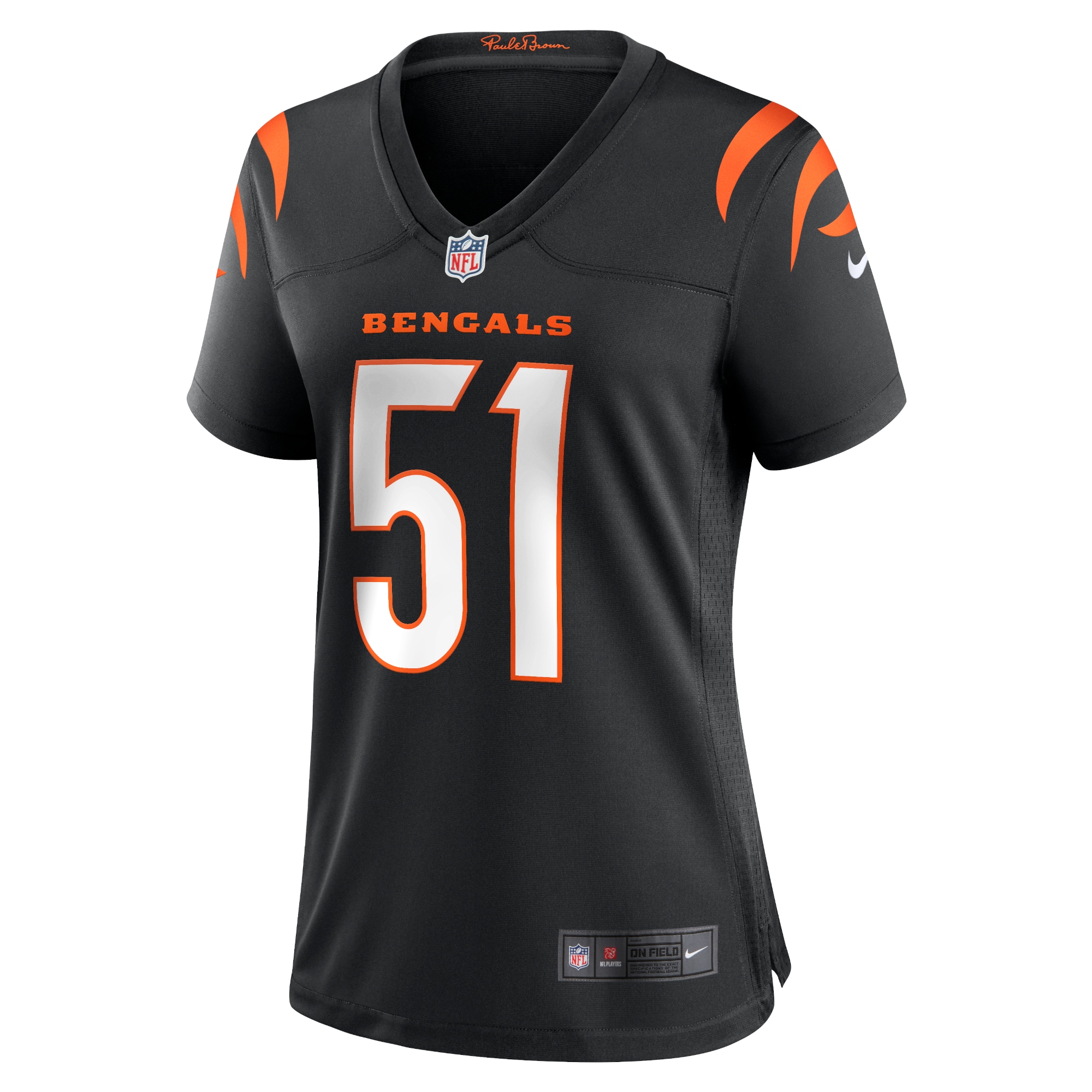 Women's Cincinnati Bengals Markus Bailey Black Game Jersey JS9832 nicesnker - Image 2