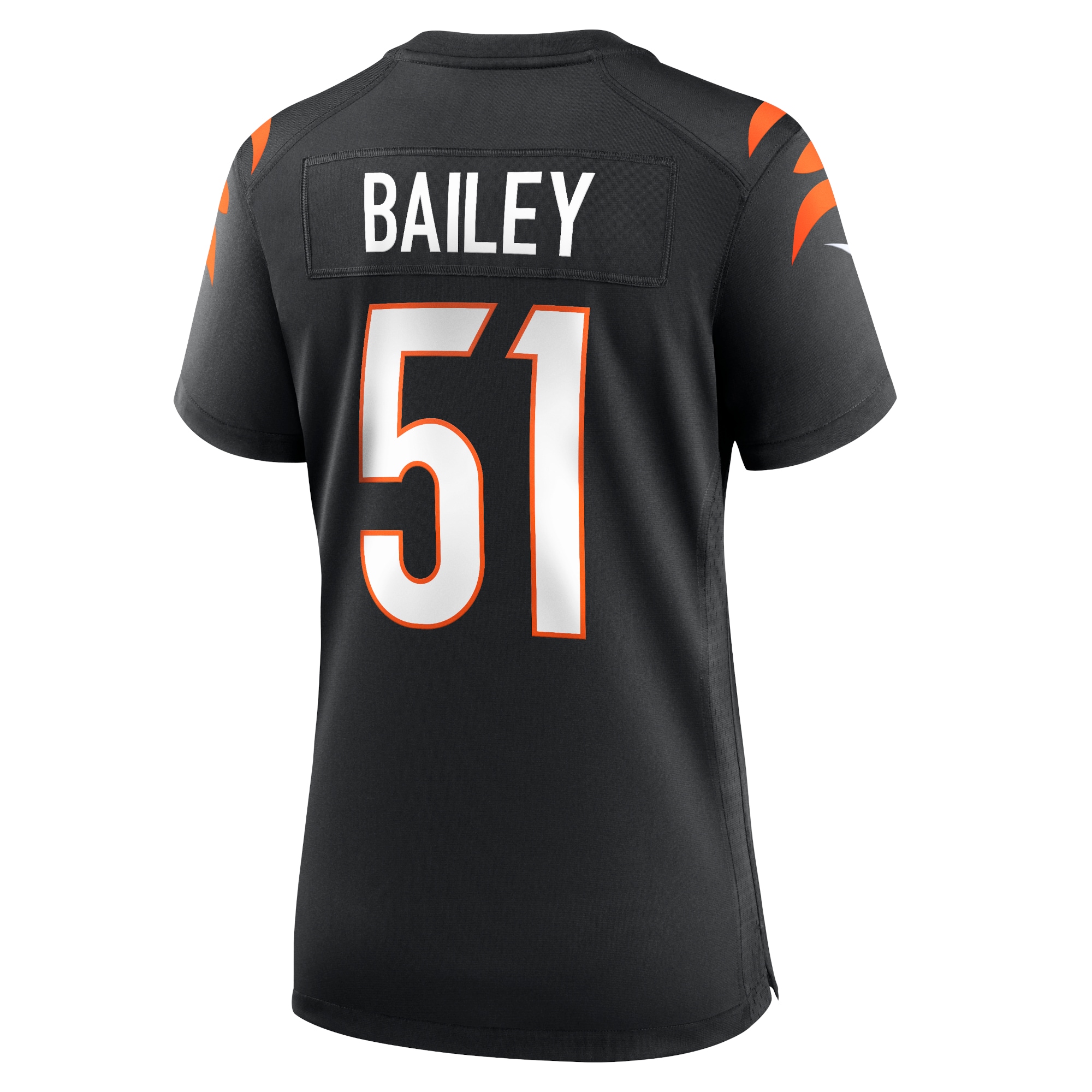 Women's Cincinnati Bengals Markus Bailey Black Game Jersey JS9832 nicesnker - Image 3