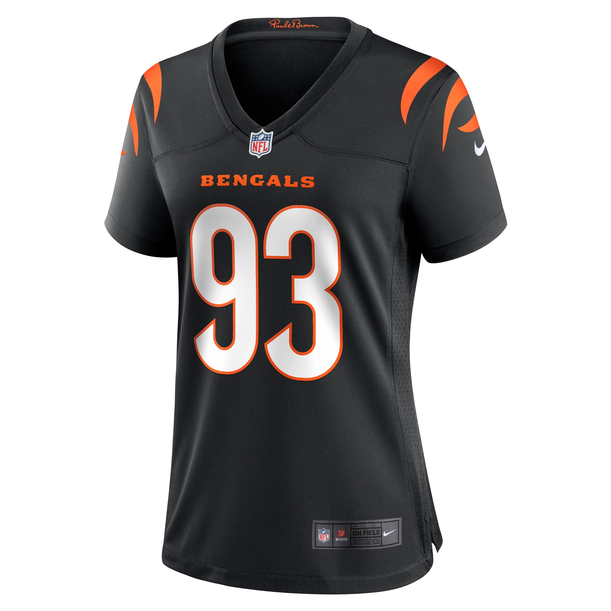 Women's Cincinnati Bengals McKinnley Jackson Black Game Jersey JS2540 nicesnker - Image 2