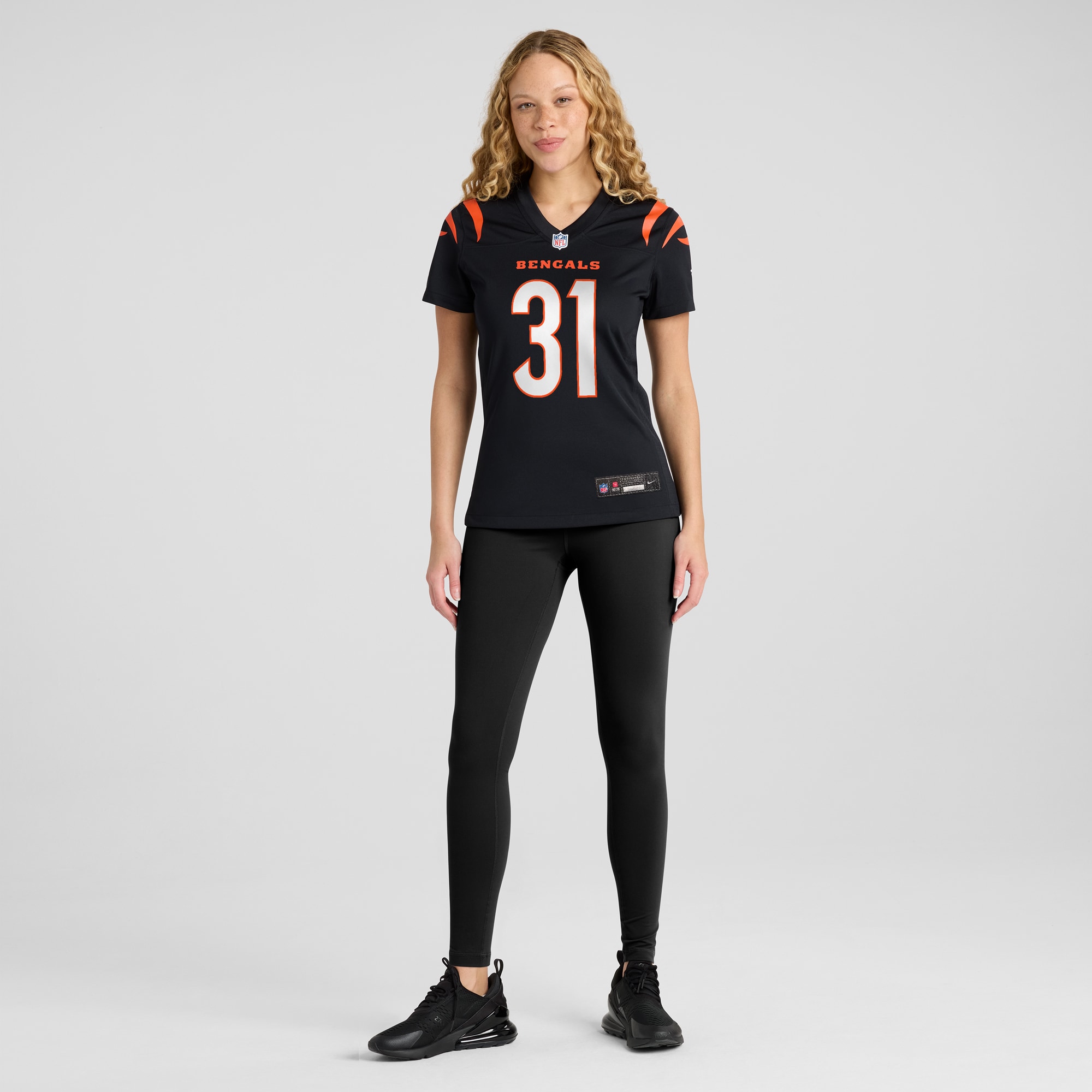 Women's Cincinnati Bengals Michael Thomas Black Game Jersey JS1538 nicesnker - Image 4