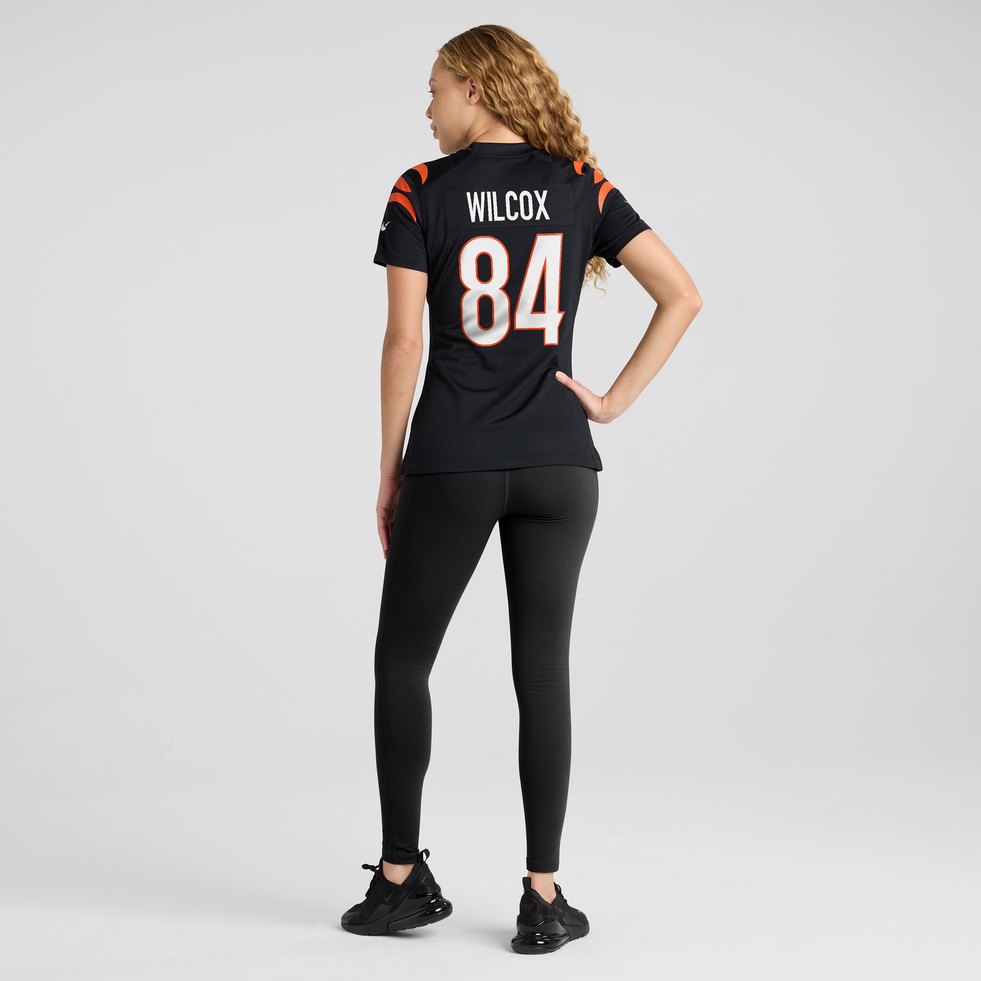 Women's Cincinnati Bengals Mitchell Wilcox Black Player Game Jersey JS7892 nicesnker - Image 5