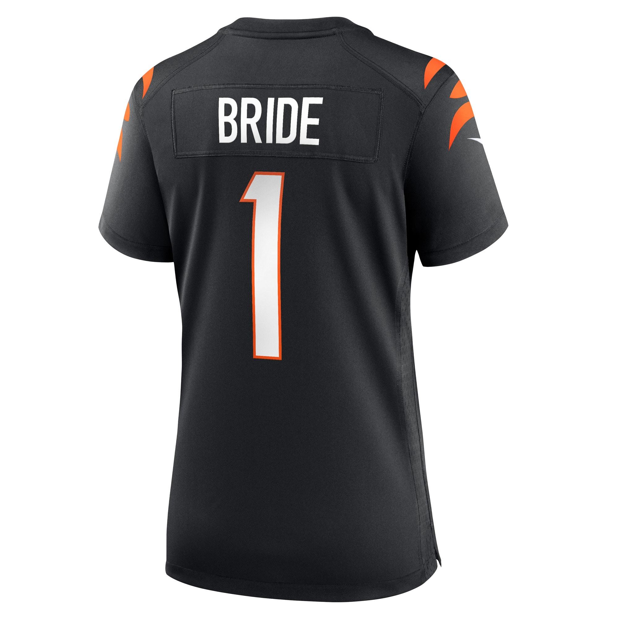 Women's Cincinnati Bengals Number 1 Bride Black Game Jersey JS9655 nicesnker - Image 3