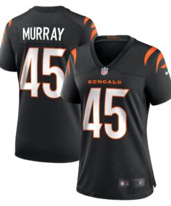 Women's Cincinnati Bengals Tyler Murray Black Team Game Jersey JS4899 nicesnker