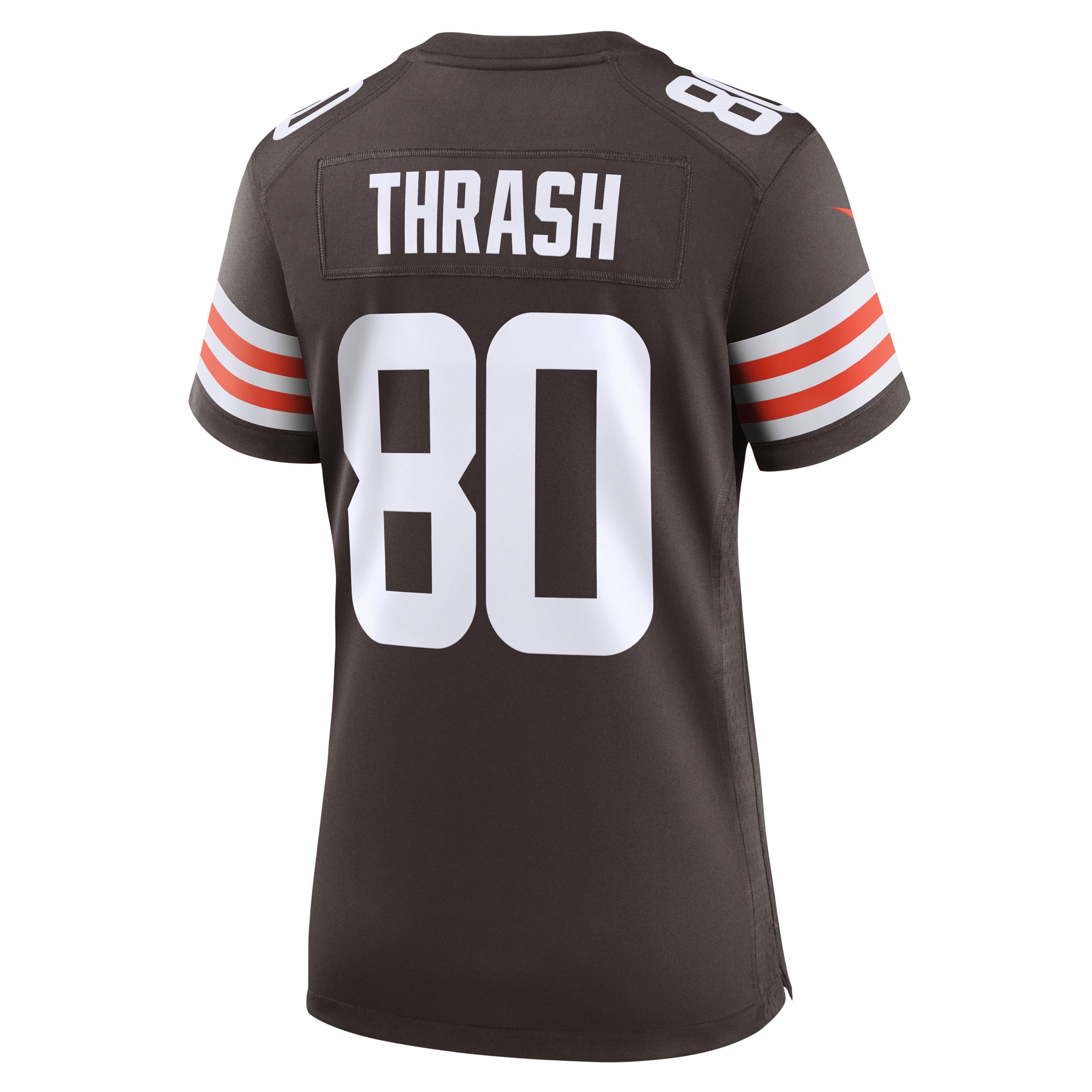 Women's Cleveland Browns Jamari Thrash Brown Game Jersey JS7516 nicesnker - Image 3