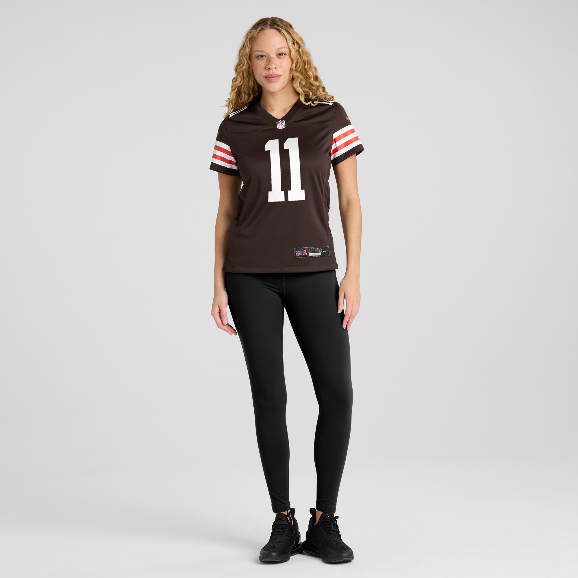 Women's Cleveland Browns James Proche II Brown Game Jersey JS9443 nicesnker - Image 4
