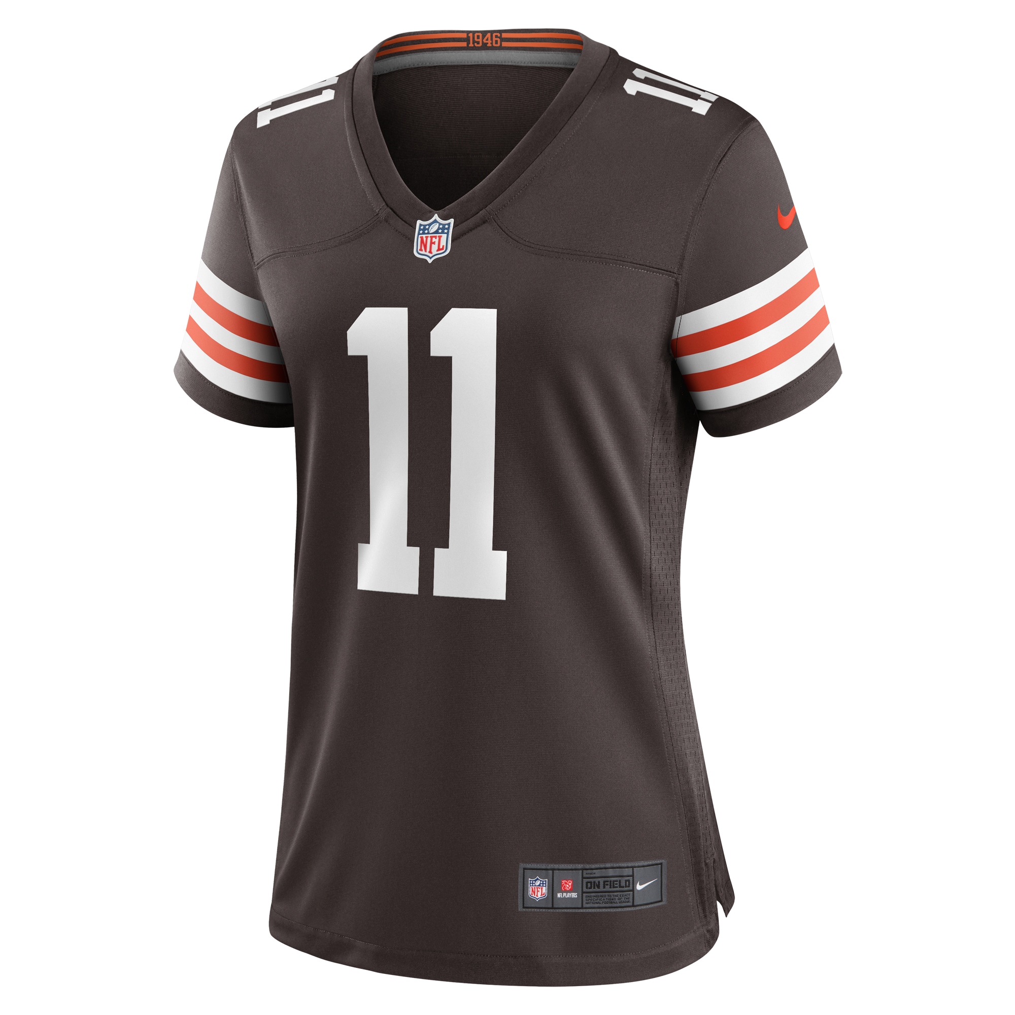 Women's Cleveland Browns James Proche II Brown Game Jersey JS9443 nicesnker - Image 2