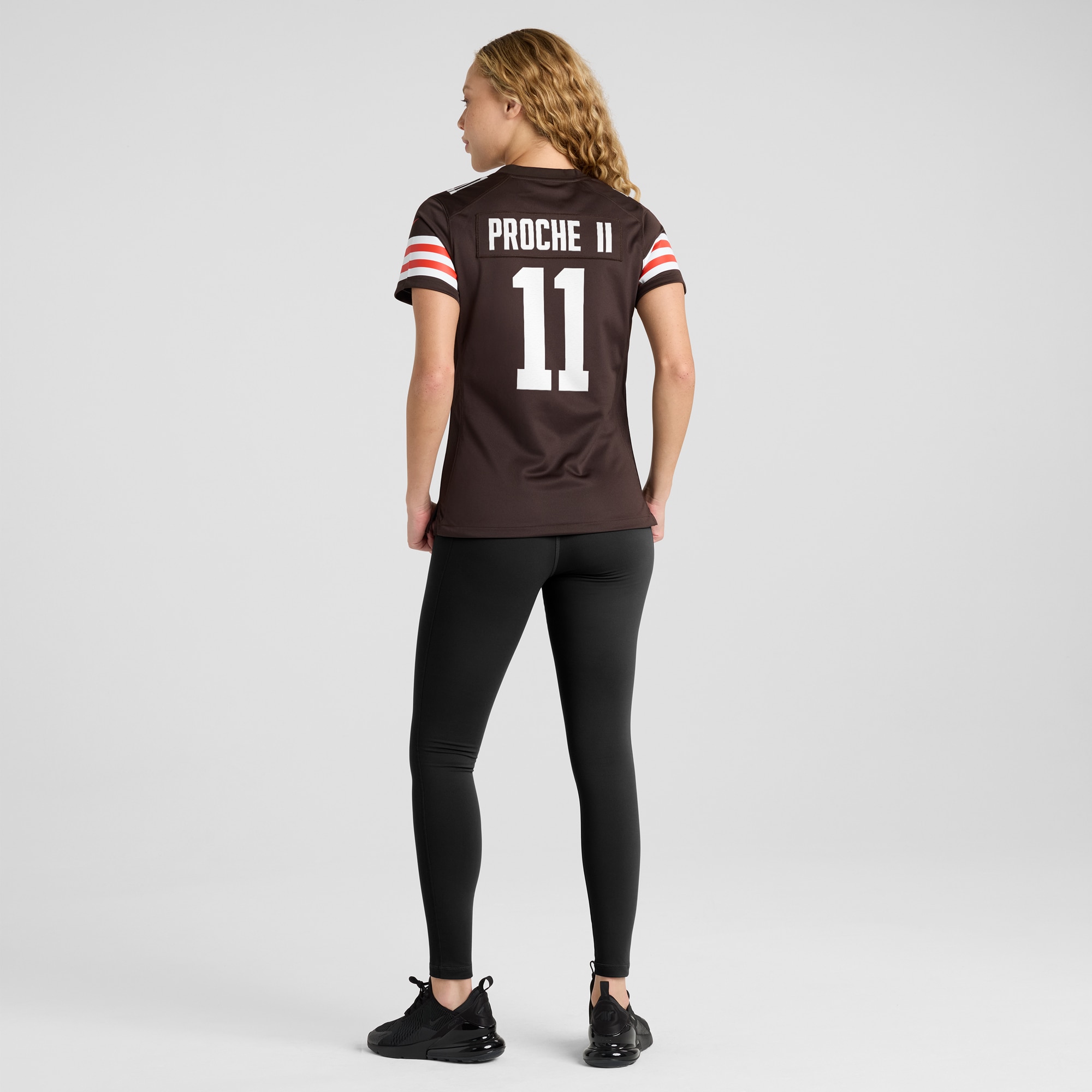 Women's Cleveland Browns James Proche II Brown Game Jersey JS9443 nicesnker - Image 5