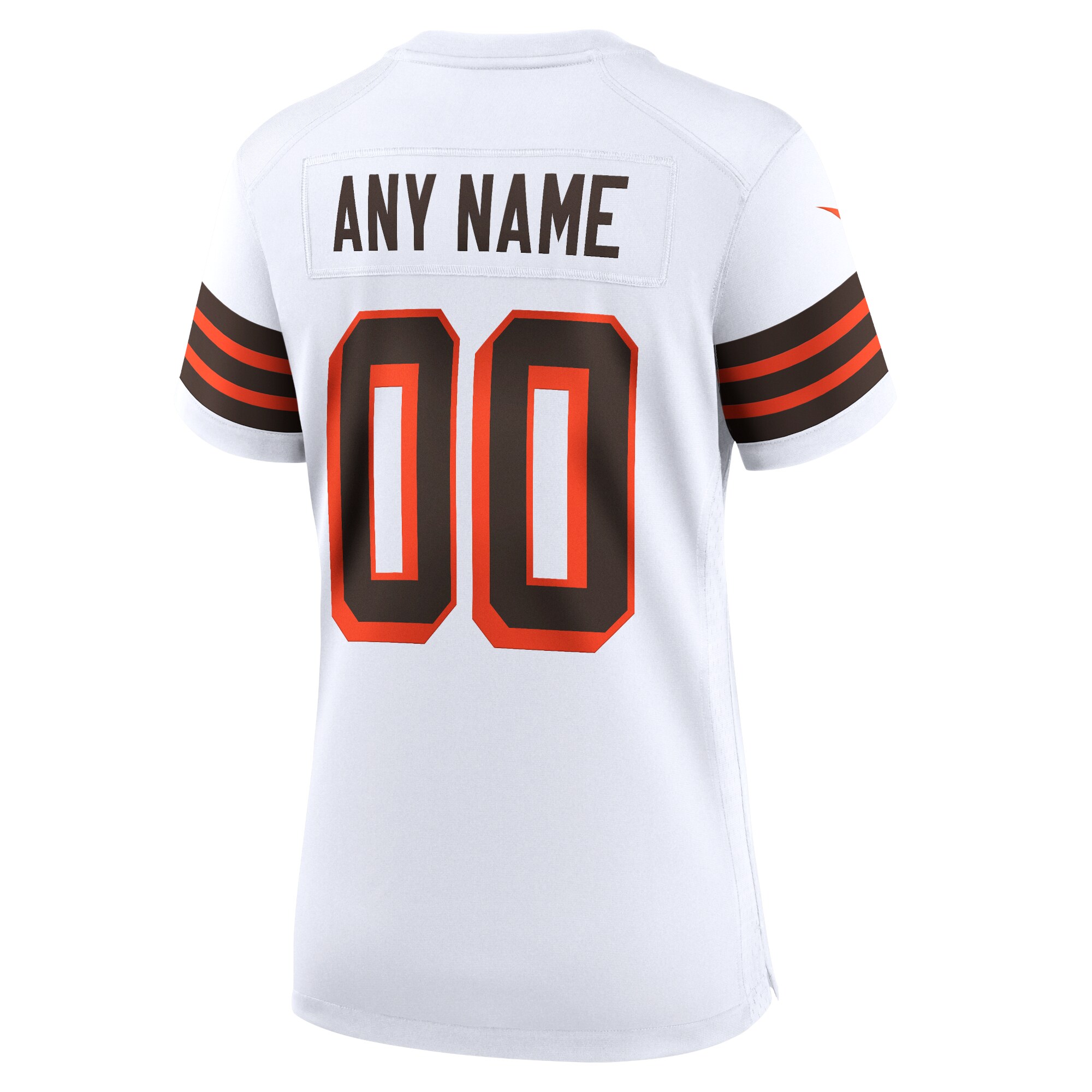 Women's Cleveland Browns White 1946 Collection Alternate Custom Jersey JS3016 nicesnker - Image 3
