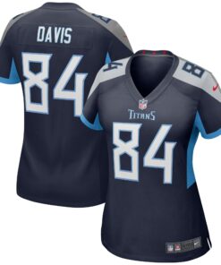 Women's Corey Davis Navy Tennessee Titans Game Jersey JS6413 nicesnker