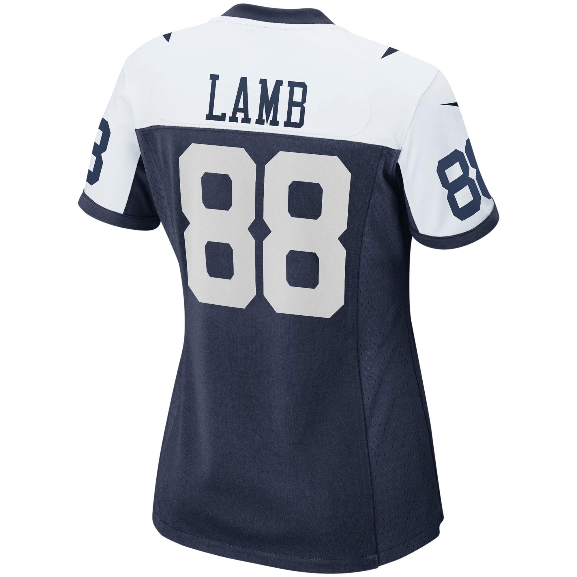 Women's Dallas Cowboys CeeDee Lamb Navy Alternate Game Team Jersey JS9735 nicesnker - Image 3