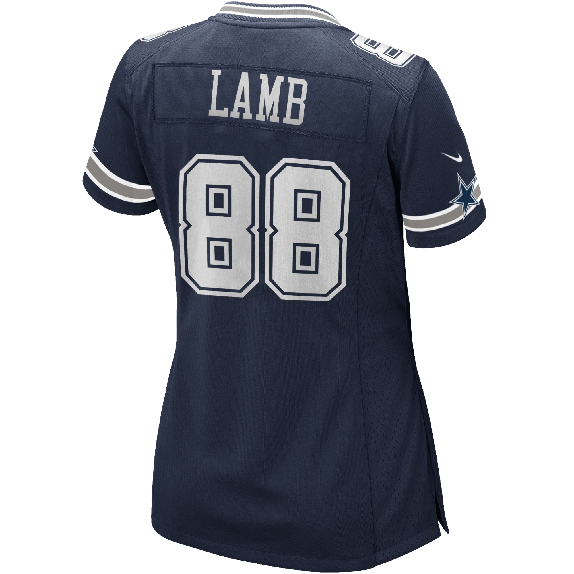 Women's Dallas Cowboys CeeDee Lamb Navy Game Jersey JS7214 nicesnker - Image 3