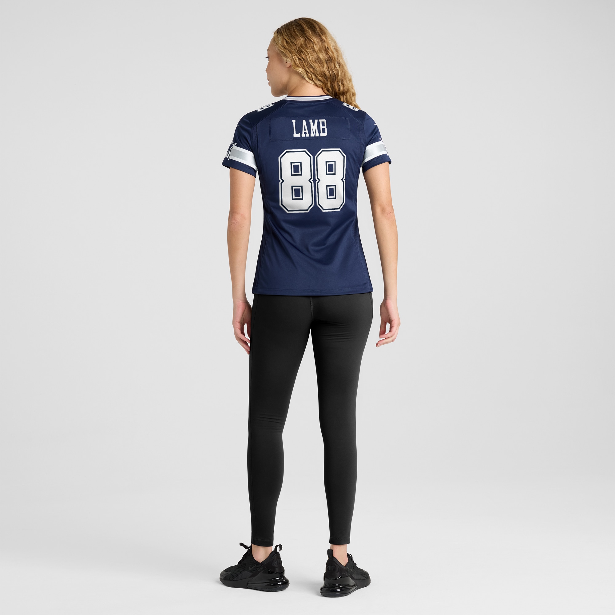 Women's Dallas Cowboys CeeDee Lamb Navy Game Jersey JS7214 nicesnker - Image 5